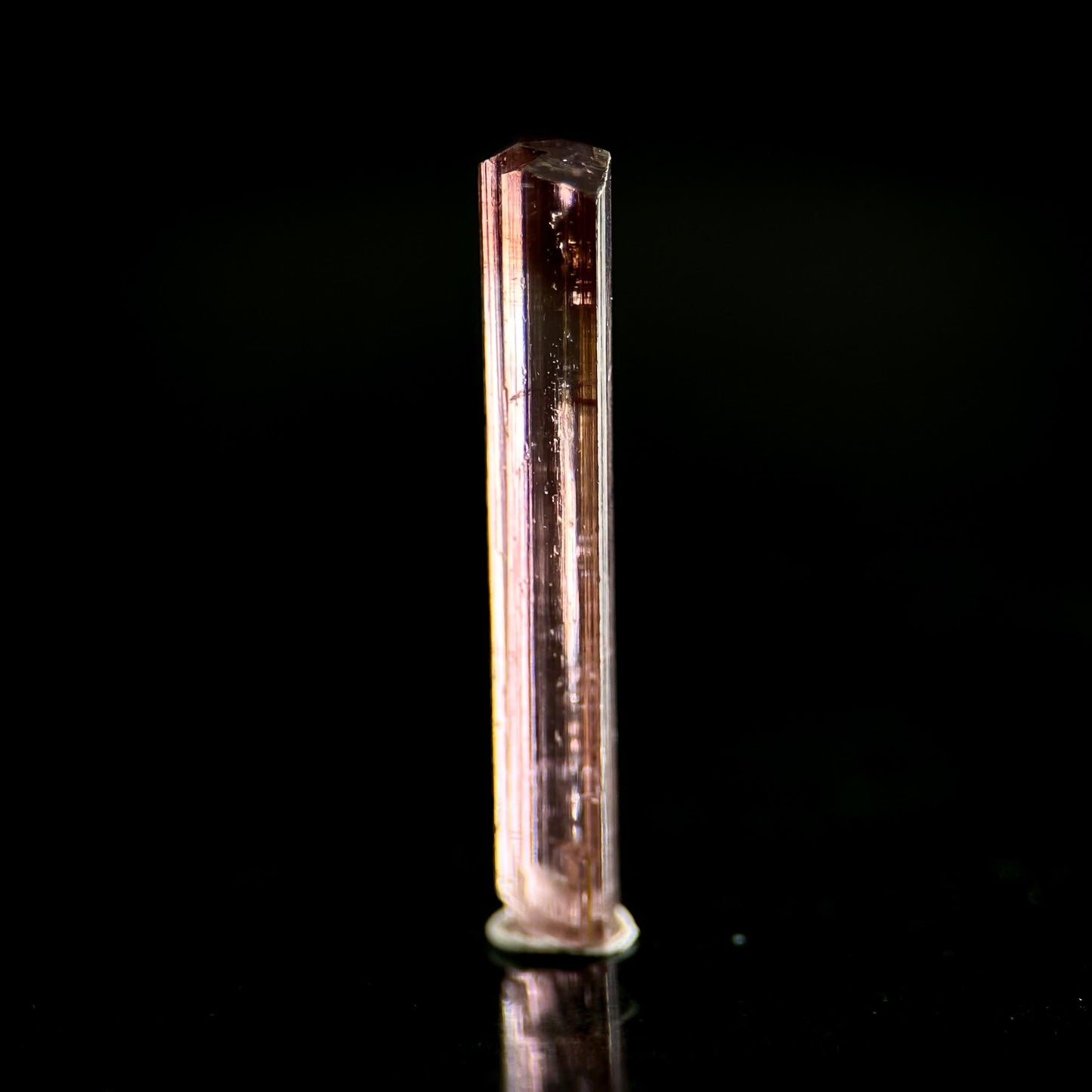 Elbaite Tourmaline | Pink Crystal, mineral specimen from Paprok
