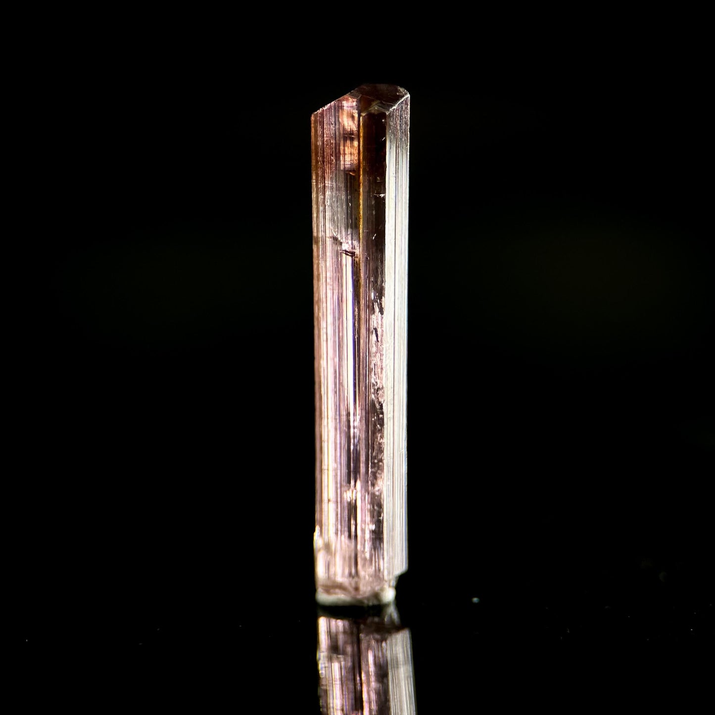 Elbaite Tourmaline | Pink Crystal, mineral specimen from Paprok