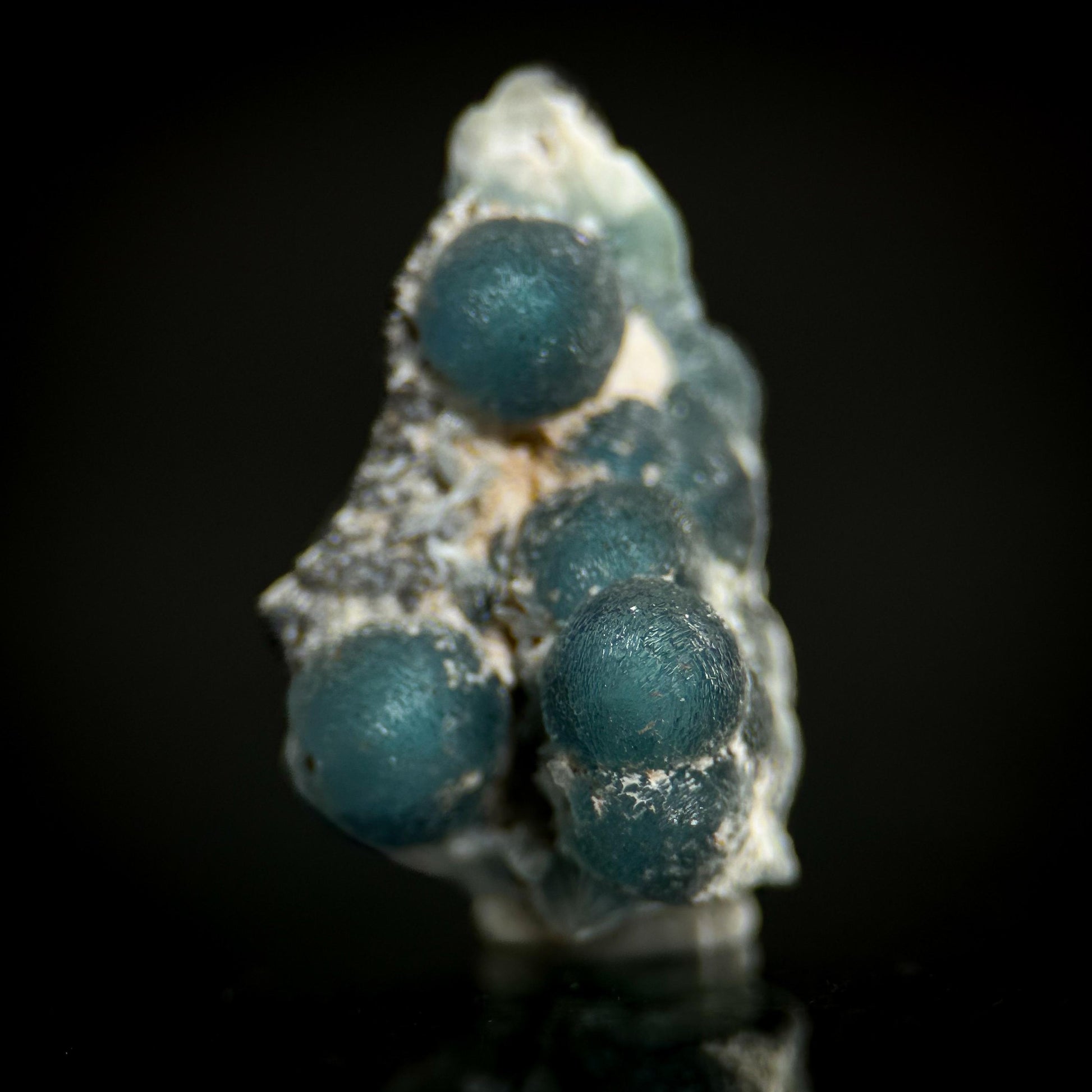 Blue Wavellite (Arkansas, USA) | crystal cluster, rare mineral specimen