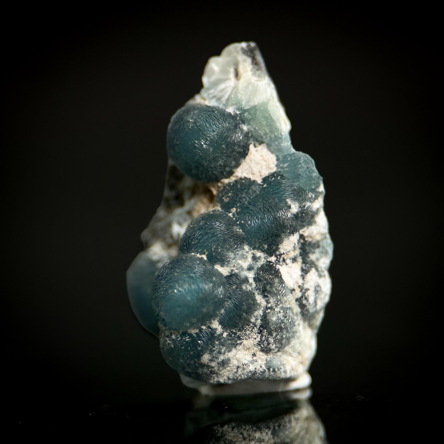 Blue Wavellite (Arkansas, USA) | crystal cluster, rare mineral specimen