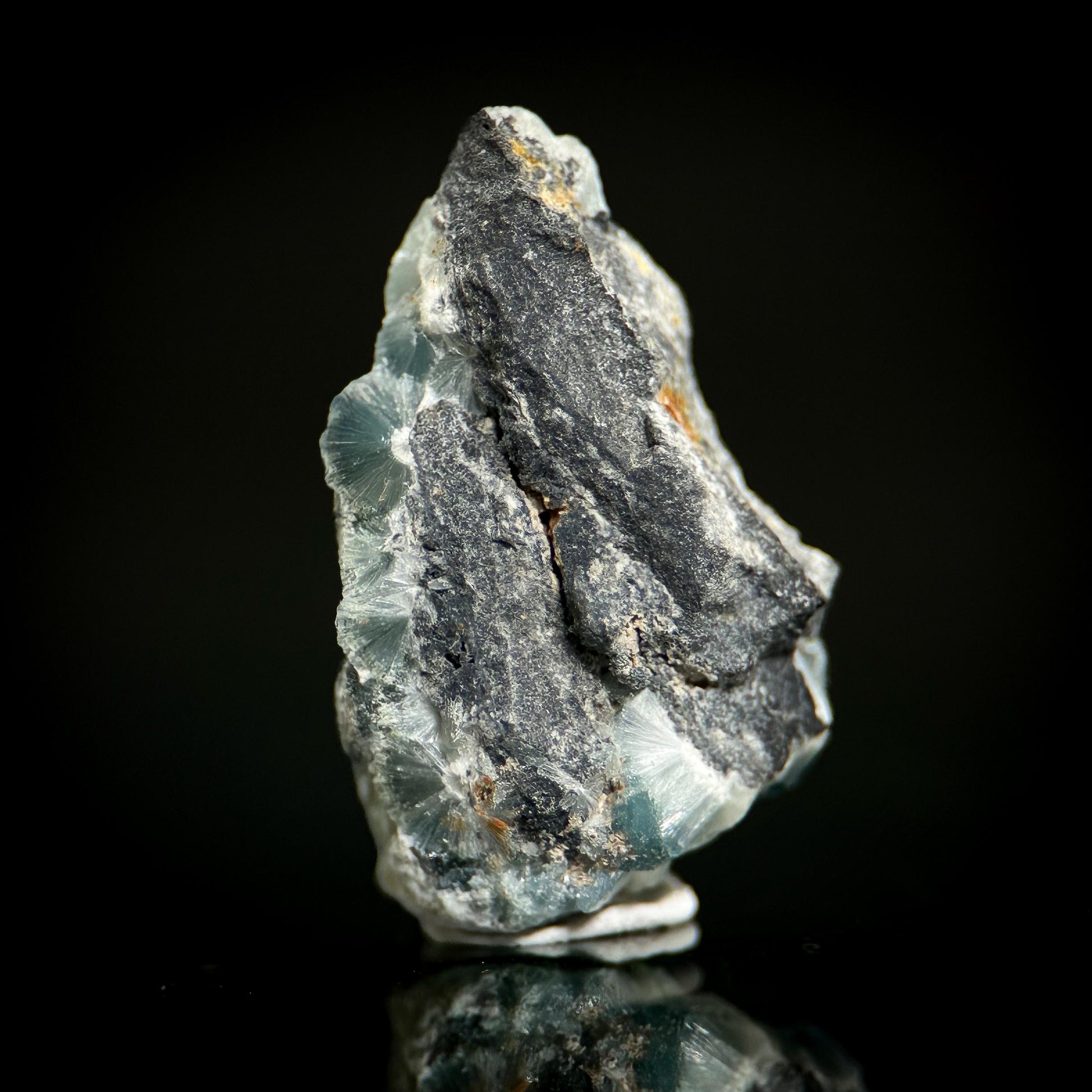 Blue Wavellite (Arkansas, USA) | crystal cluster, rare mineral specimen