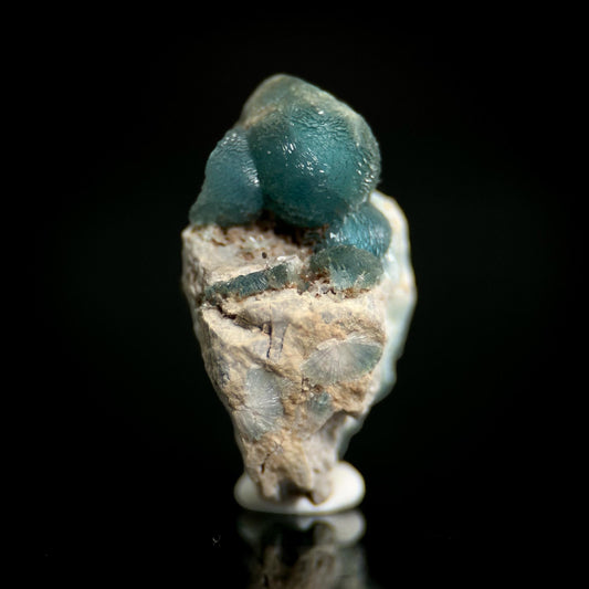 Blue Wavellite (Arkansas, USA) | crystal cluster, rare mineral specimen