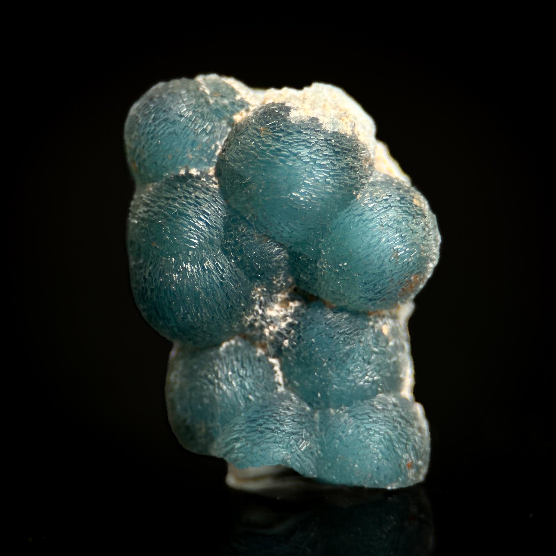 Blue Wavellite (Arkansas, USA) | crystal cluster, rare mineral specimen