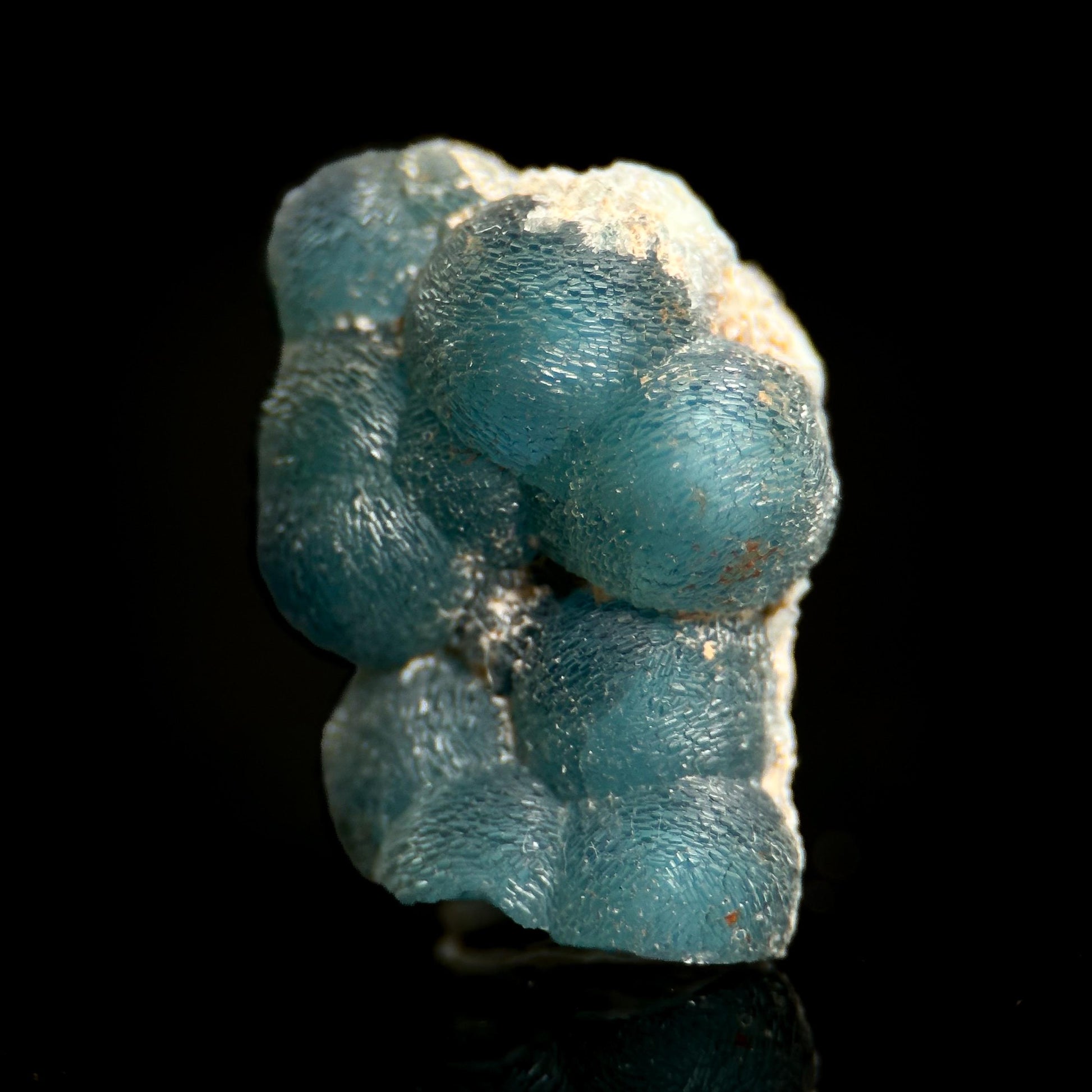 Blue Wavellite (Arkansas, USA) | crystal cluster, rare mineral specimen