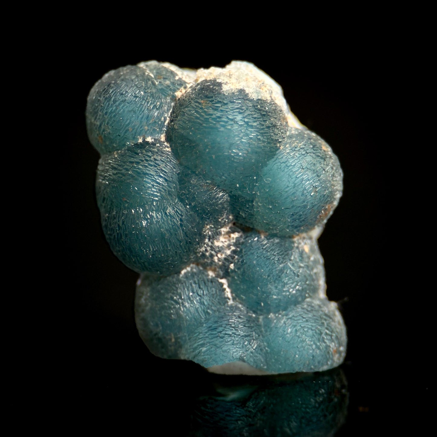 Blue Wavellite (Arkansas, USA) | crystal cluster, rare mineral specimen