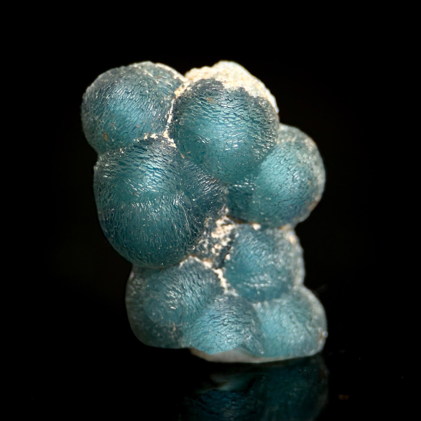 Blue Wavellite (Arkansas, USA) | crystal cluster, rare mineral specimen