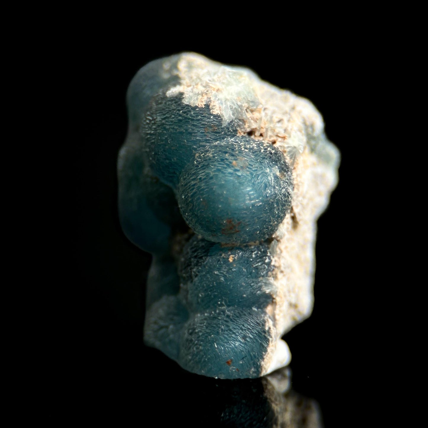 Blue Wavellite (Arkansas, USA) | crystal cluster, rare mineral specimen