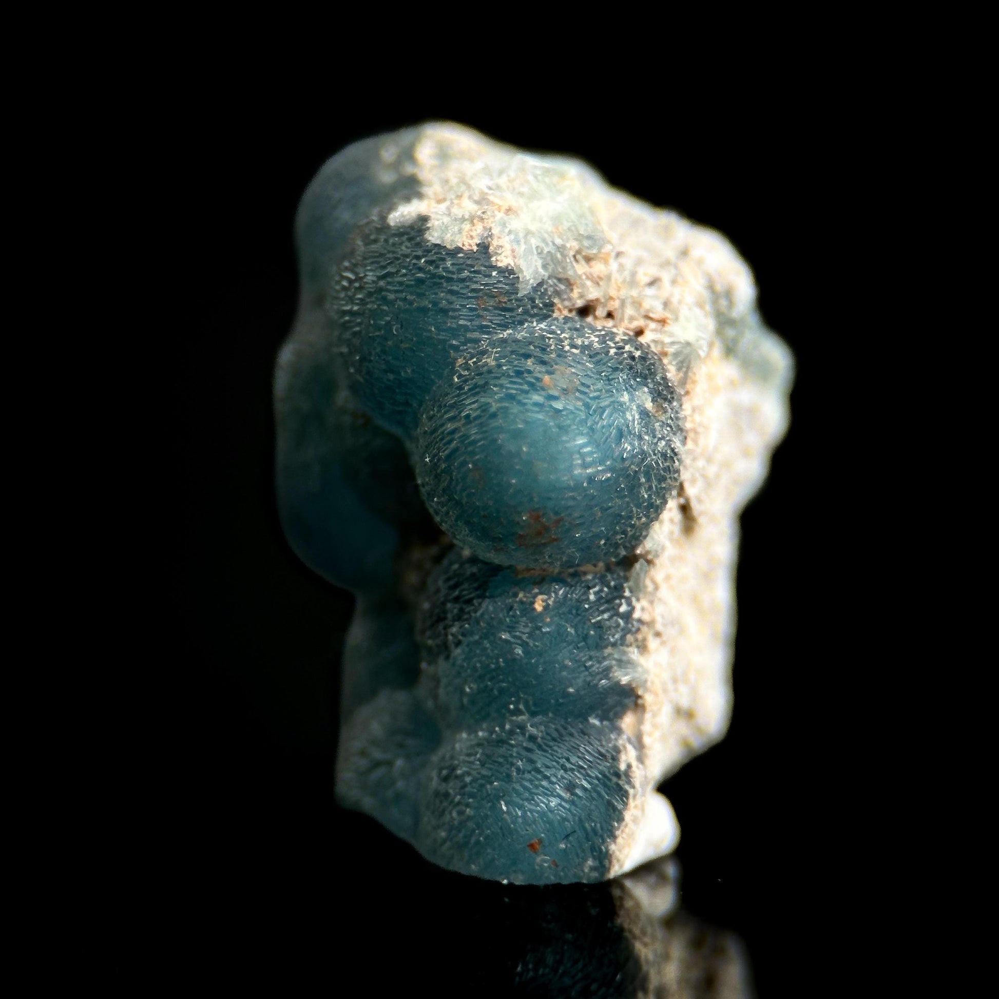 Blue Wavellite (Arkansas, USA) | crystal cluster, rare mineral specimen