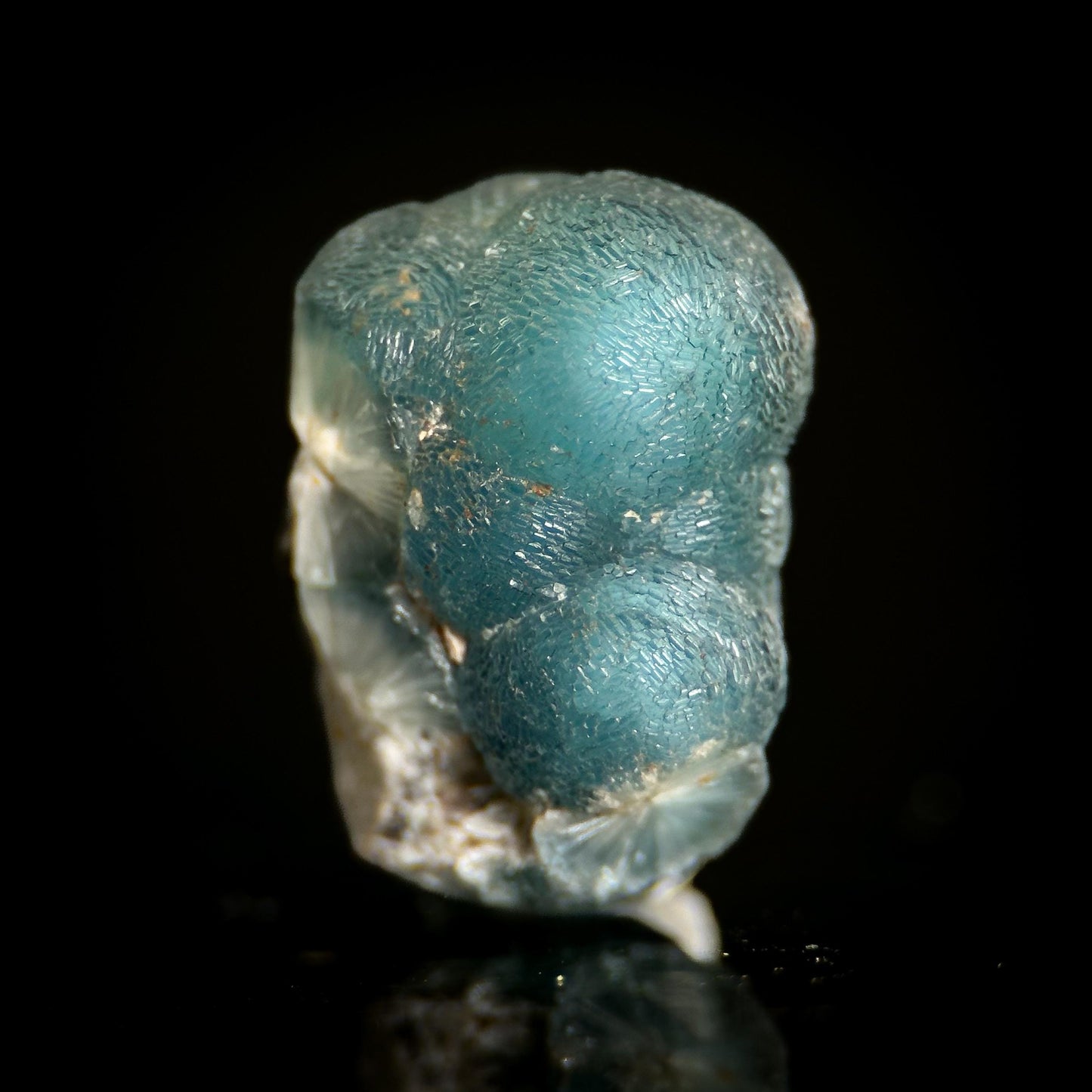 Blue Wavellite (Arkansas, USA) | crystal cluster, rare mineral specimen