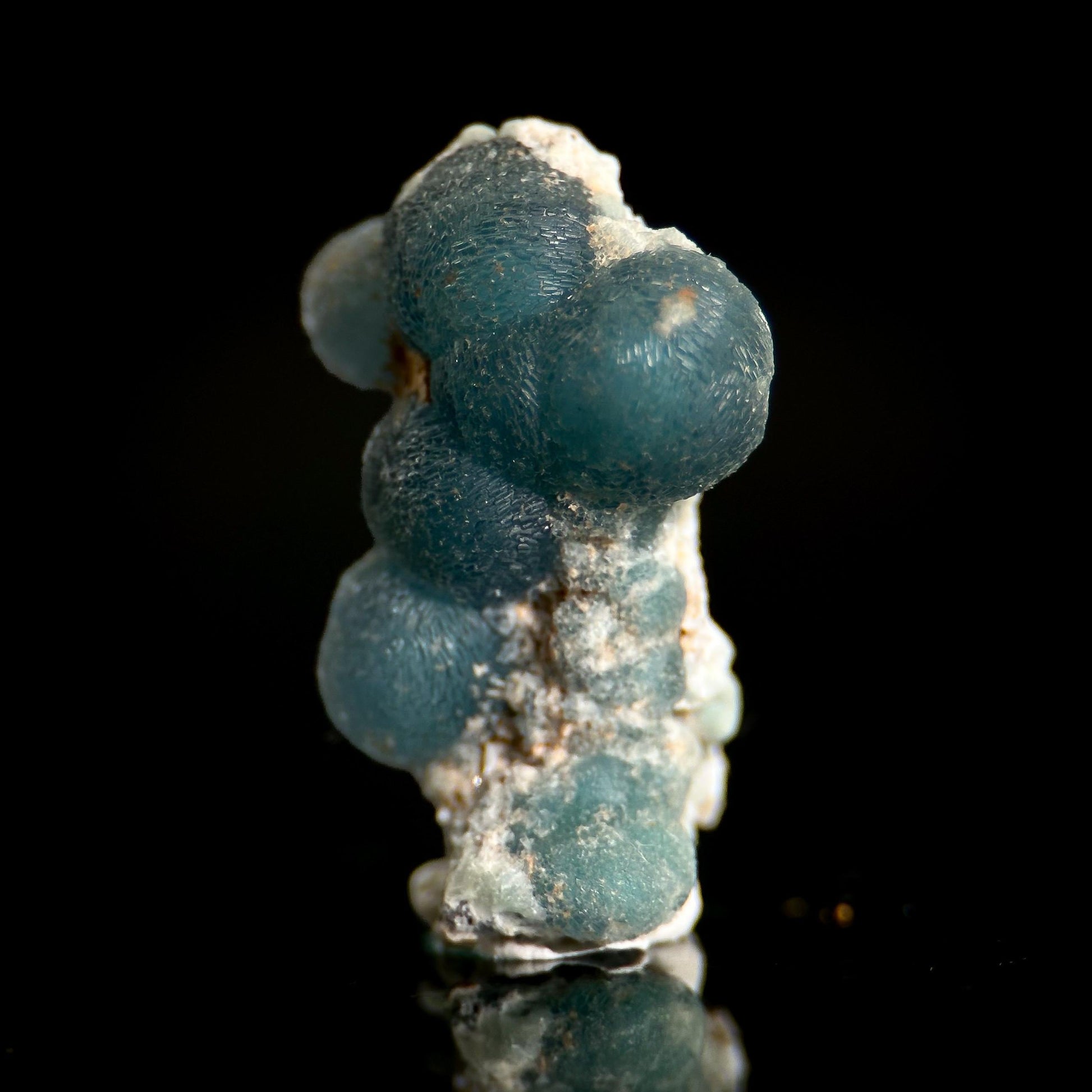 Blue Wavellite (Arkansas, USA) | crystal cluster, rare mineral specimen