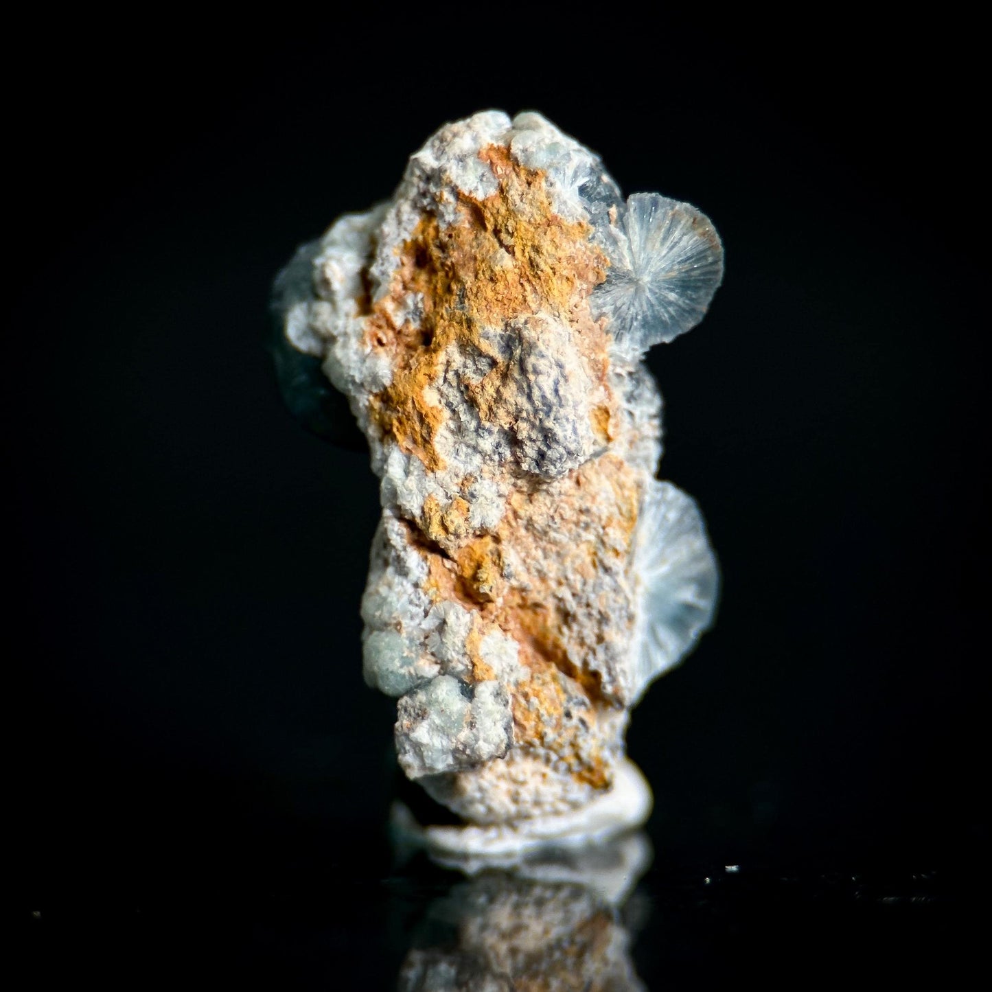 Blue Wavellite (Arkansas, USA) | crystal cluster, rare mineral specimen