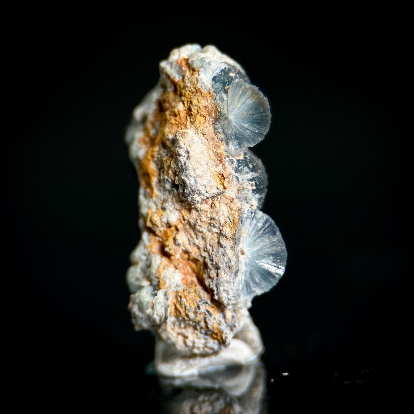 Blue Wavellite (Arkansas, USA) | crystal cluster, rare mineral specimen