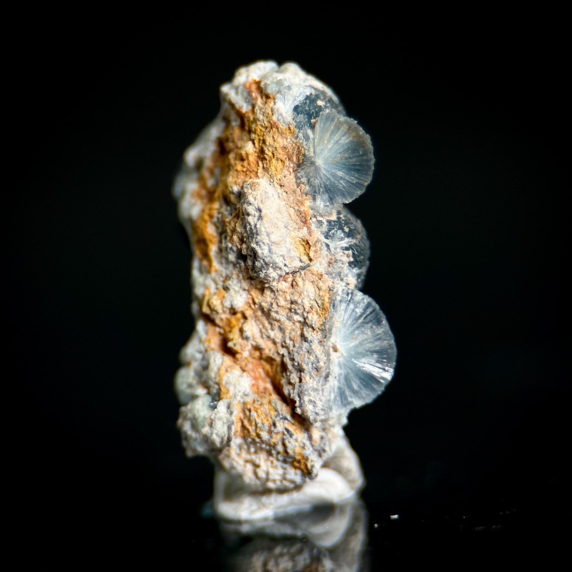 Blue Wavellite (Arkansas, USA) | crystal cluster, rare mineral specimen