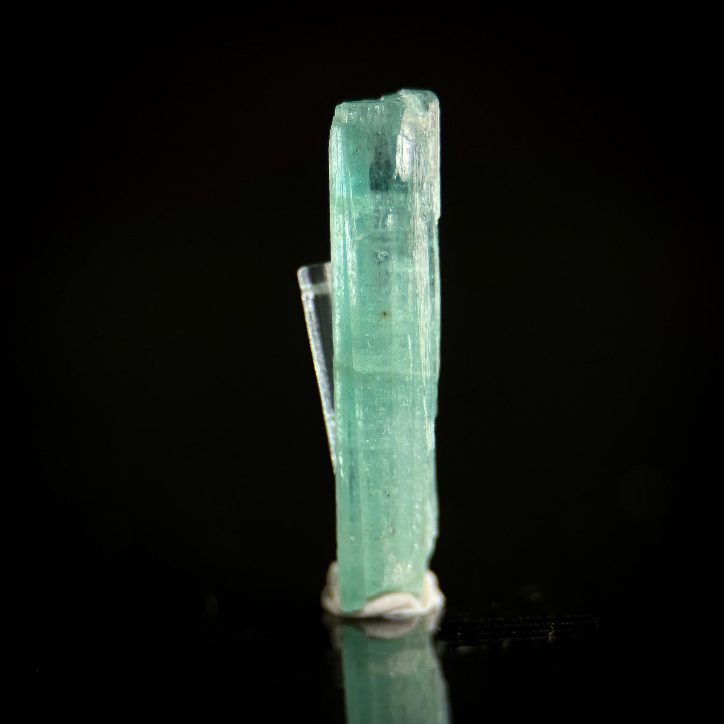 Beryl var. Emerald | natural seafoam green crystal, mineral specimen from Nigeria