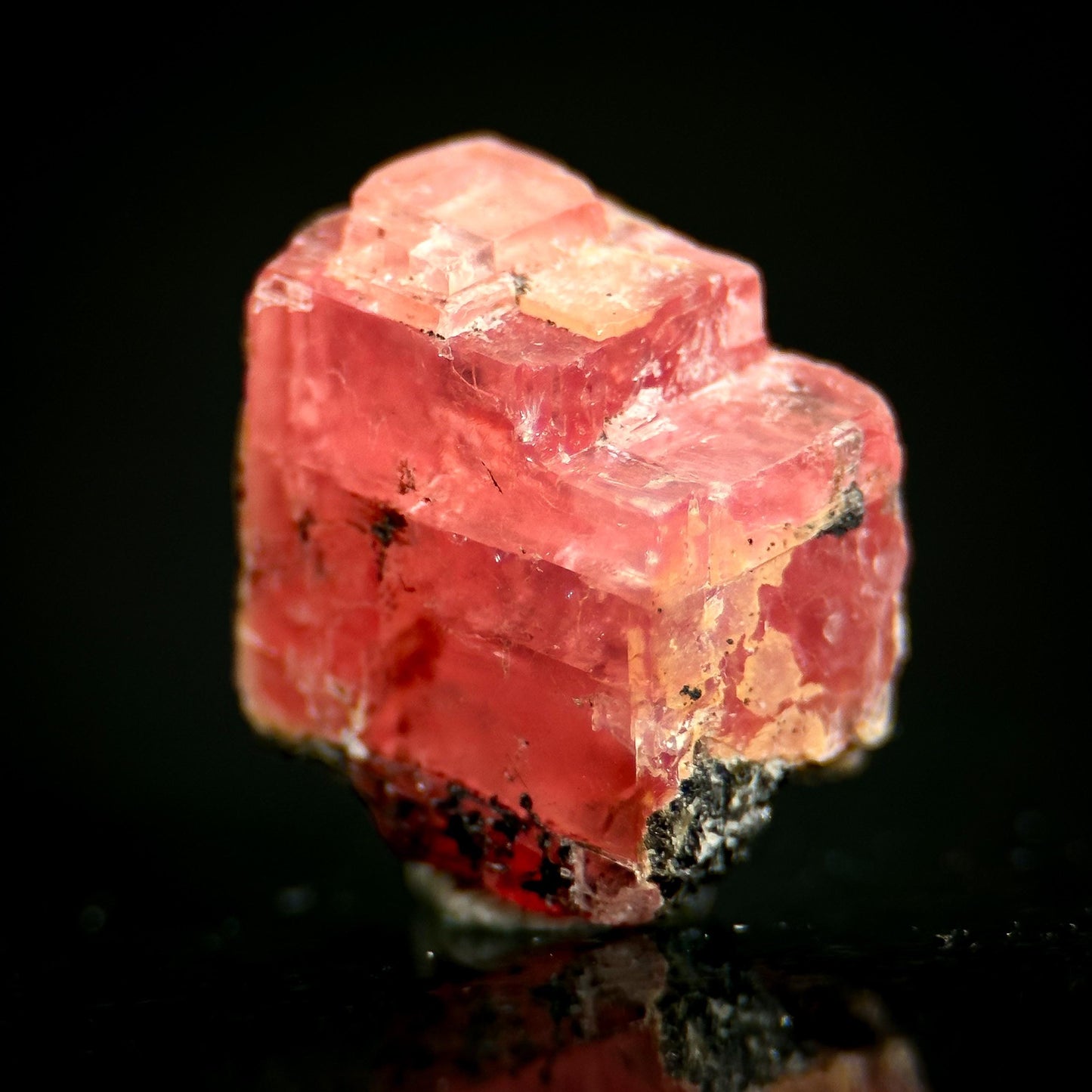 Rhodochrosite | pink crystal, rare mineral specimen from Sweet Home Mine