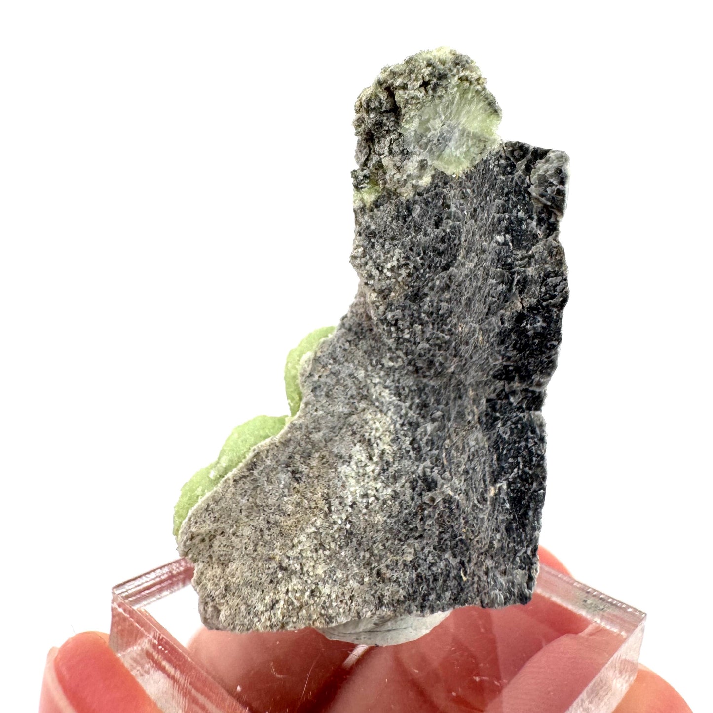 Wavellite (Arkansas, USA) | green crystal cluster, mineral specimen