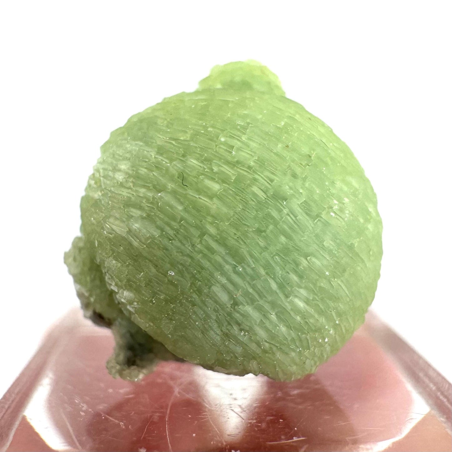 Wavellite (Arkansas, USA) | green crystal cluster, mineral specimen