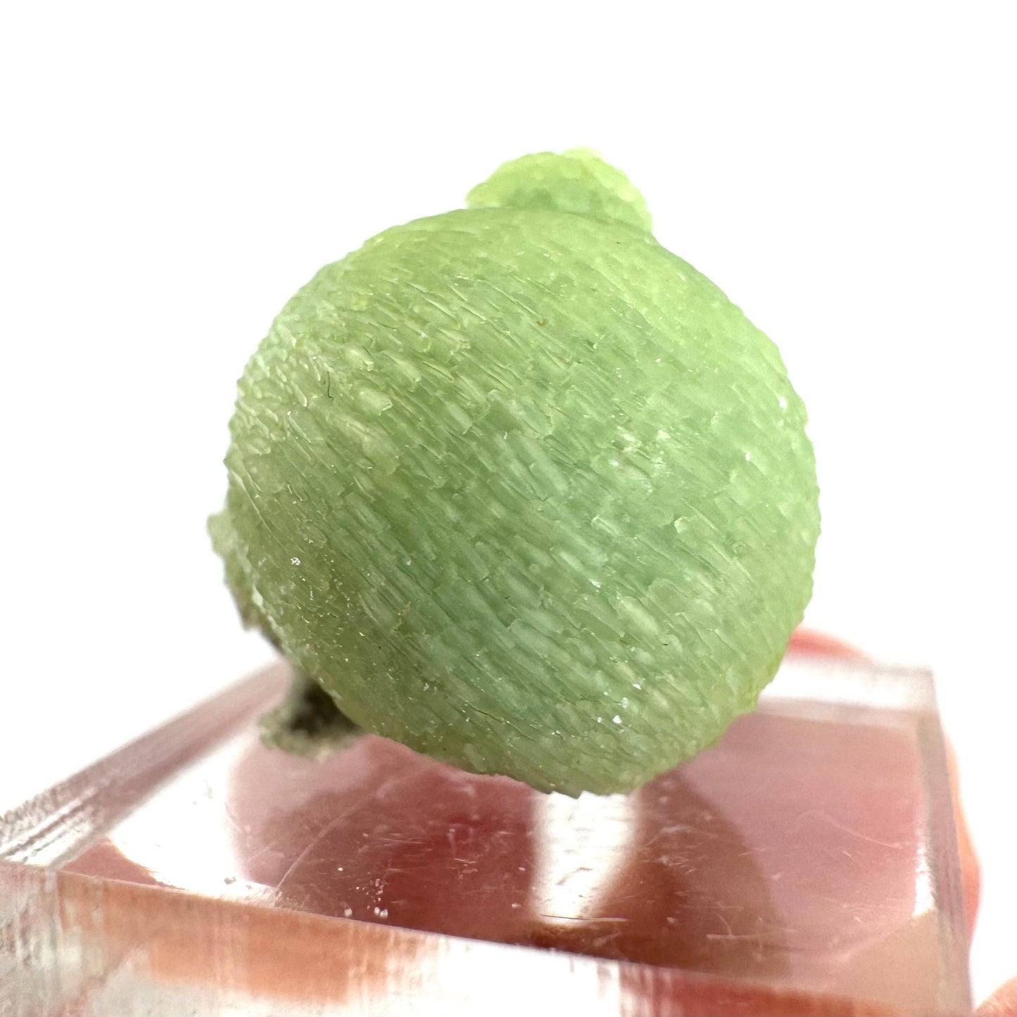 Wavellite (Arkansas, USA) | green crystal cluster, mineral specimen