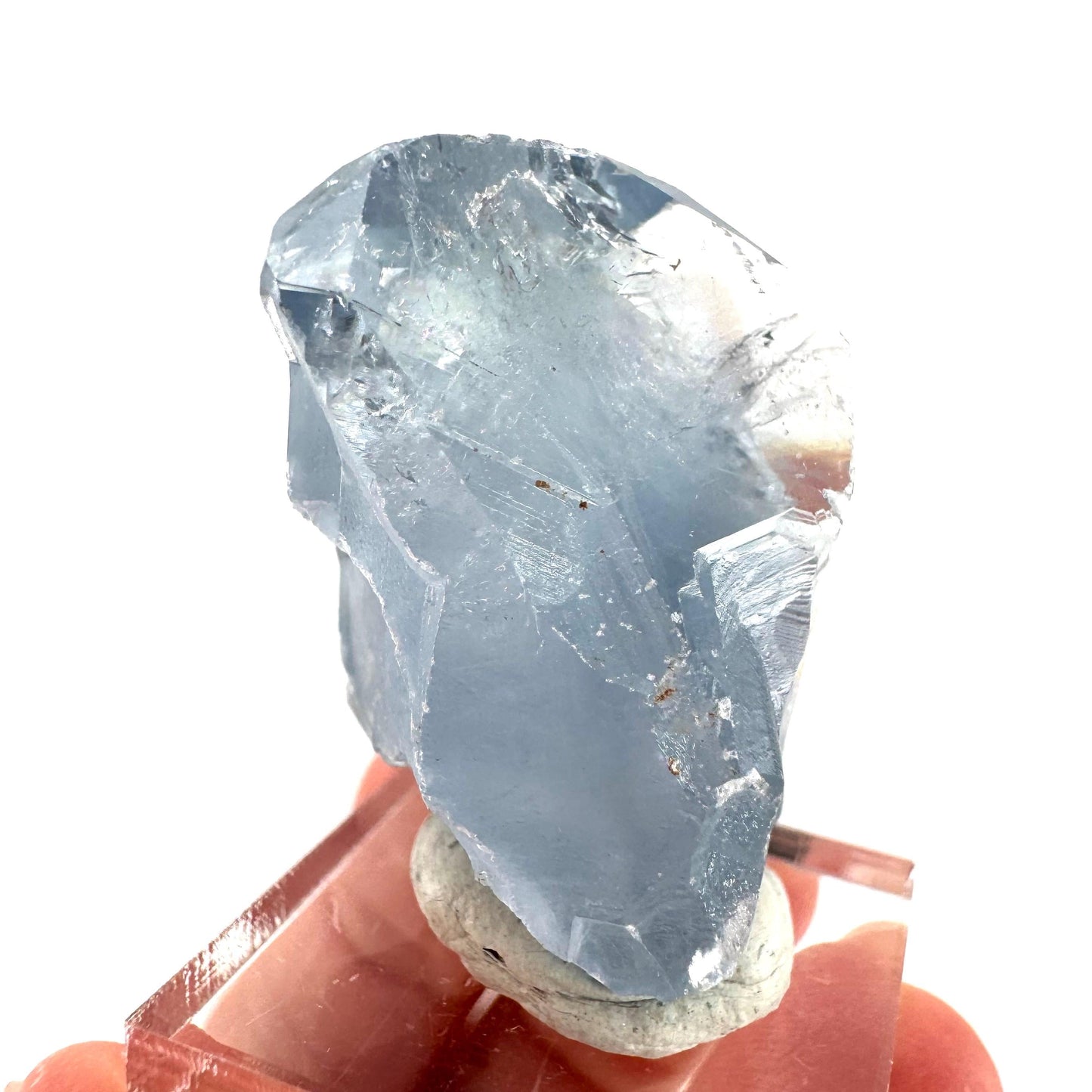 Celestite | natural blue crystal, mineral specimen from Madagascar
