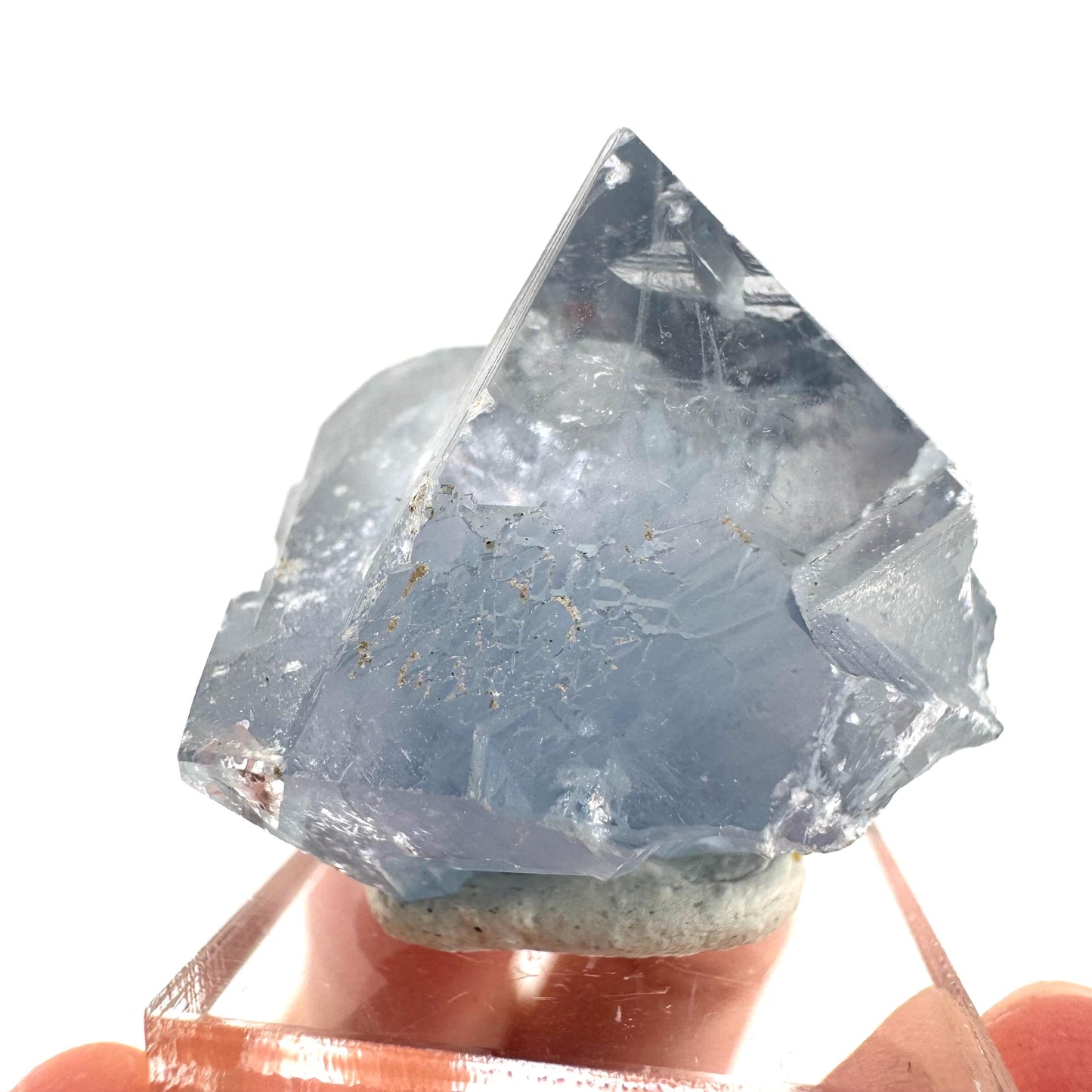 Celestite | natural blue crystal, mineral specimen from Madagascar