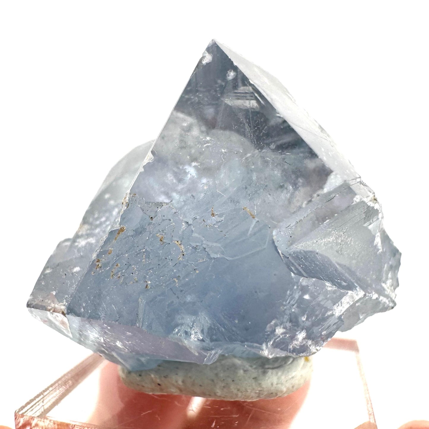 Celestite | natural blue crystal, mineral specimen from Madagascar