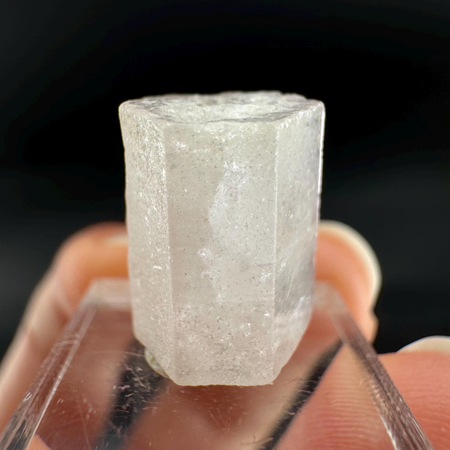 Pink Fluorapatite Crystal | UV reactive Mineral Specimen from Pakistan