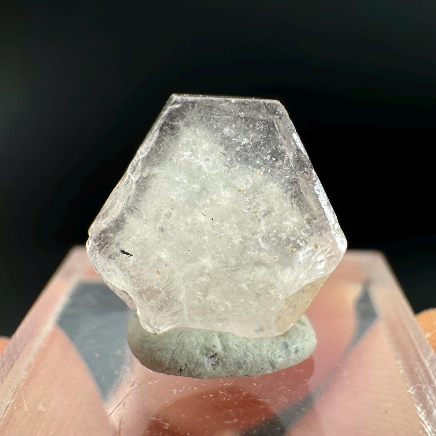 Pink Fluorapatite Crystal | UV reactive Mineral Specimen from Pakistan
