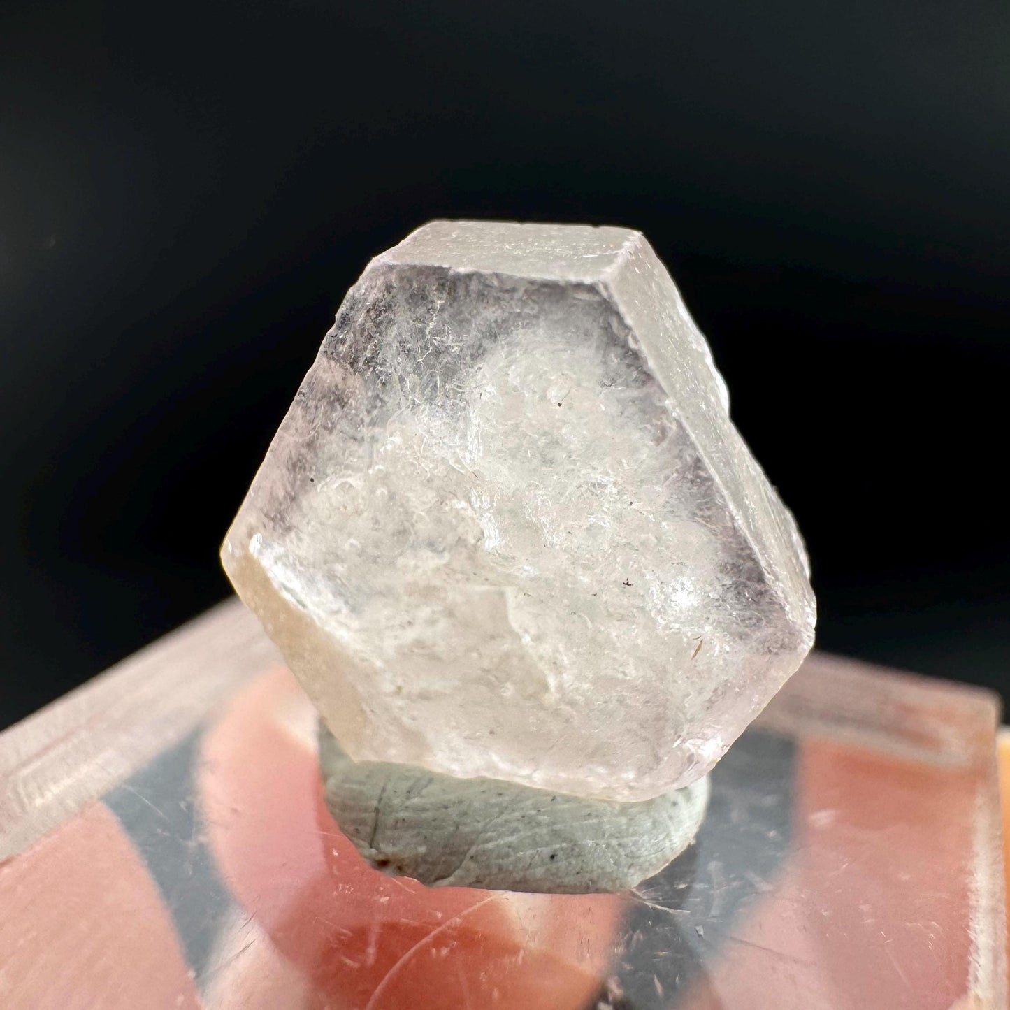 Pink Fluorapatite Crystal | UV reactive Mineral Specimen from Pakistan