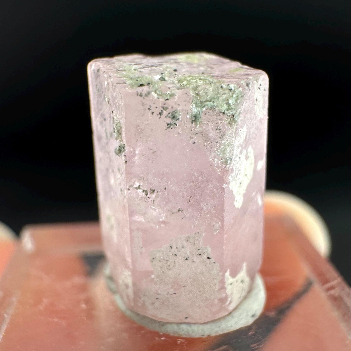 Pink Fluorapatite Crystal | UV reactive Mineral Specimen from Pakistan