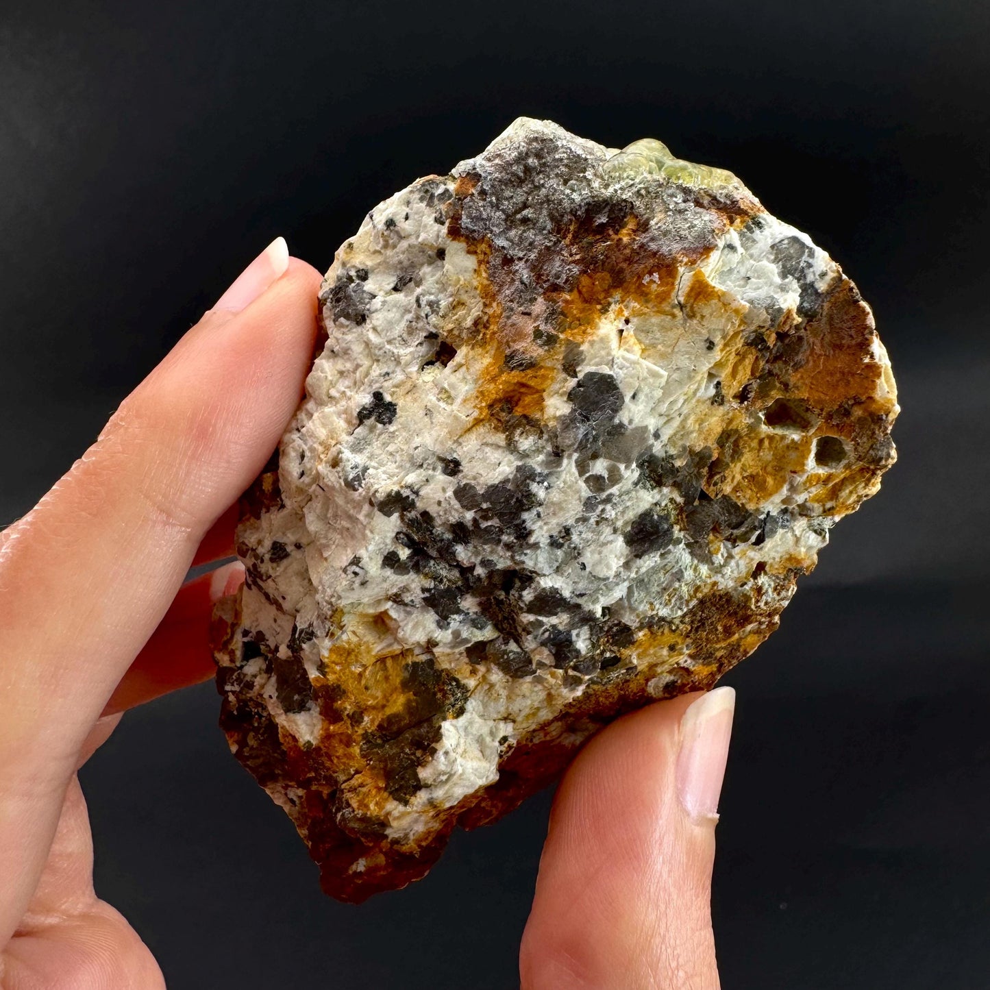 Hyalite Opal on Matrix | UV reactive crystal, green fluorescent mineral specimen from Namibia