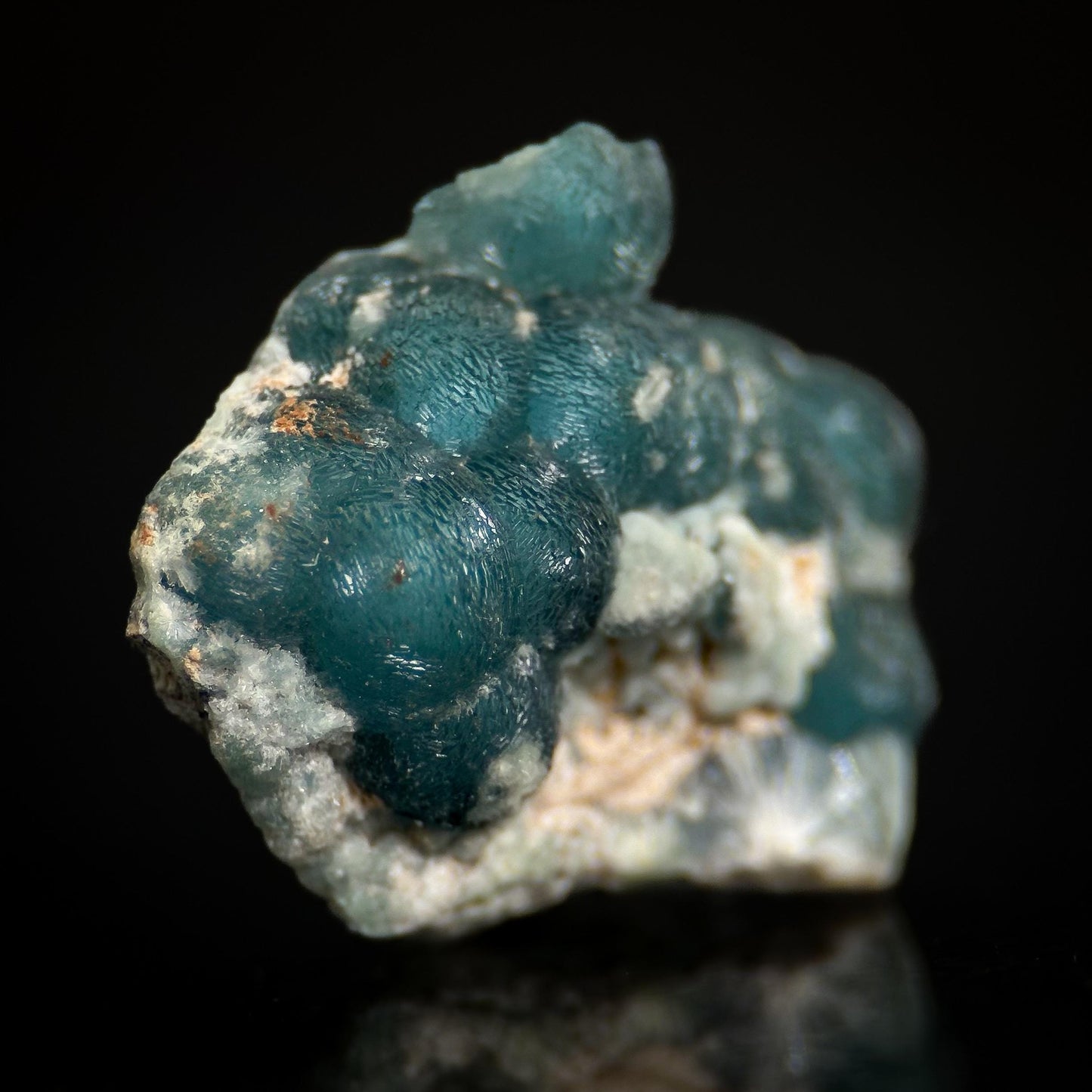 Blue Wavellite (Arkansas, USA) | crystal cluster, rare mineral specimen