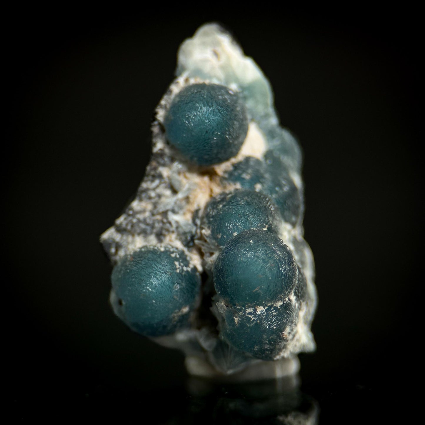 Blue Wavellite (Arkansas, USA) | crystal cluster, rare mineral specimen