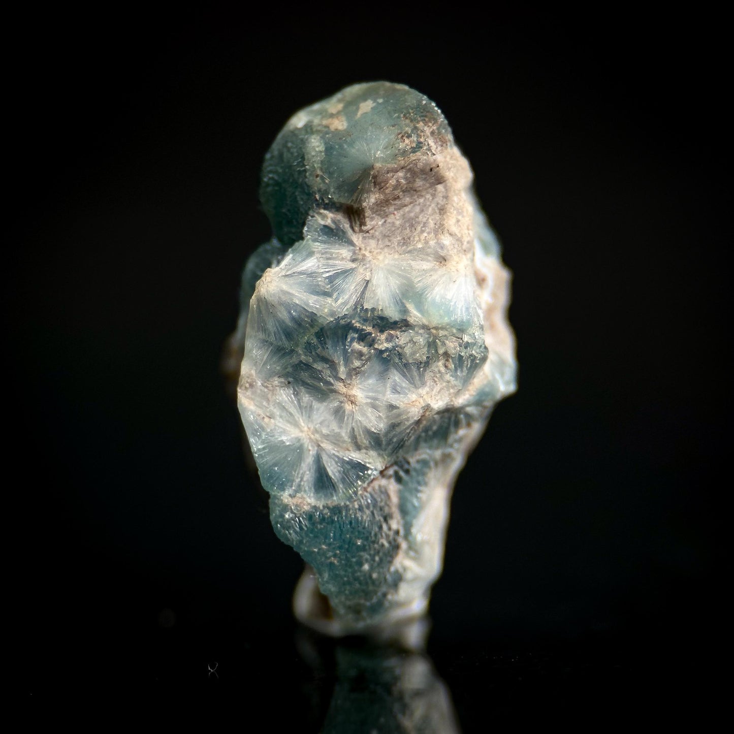 Blue Wavellite (Arkansas, USA) | crystal cluster, rare mineral specimen