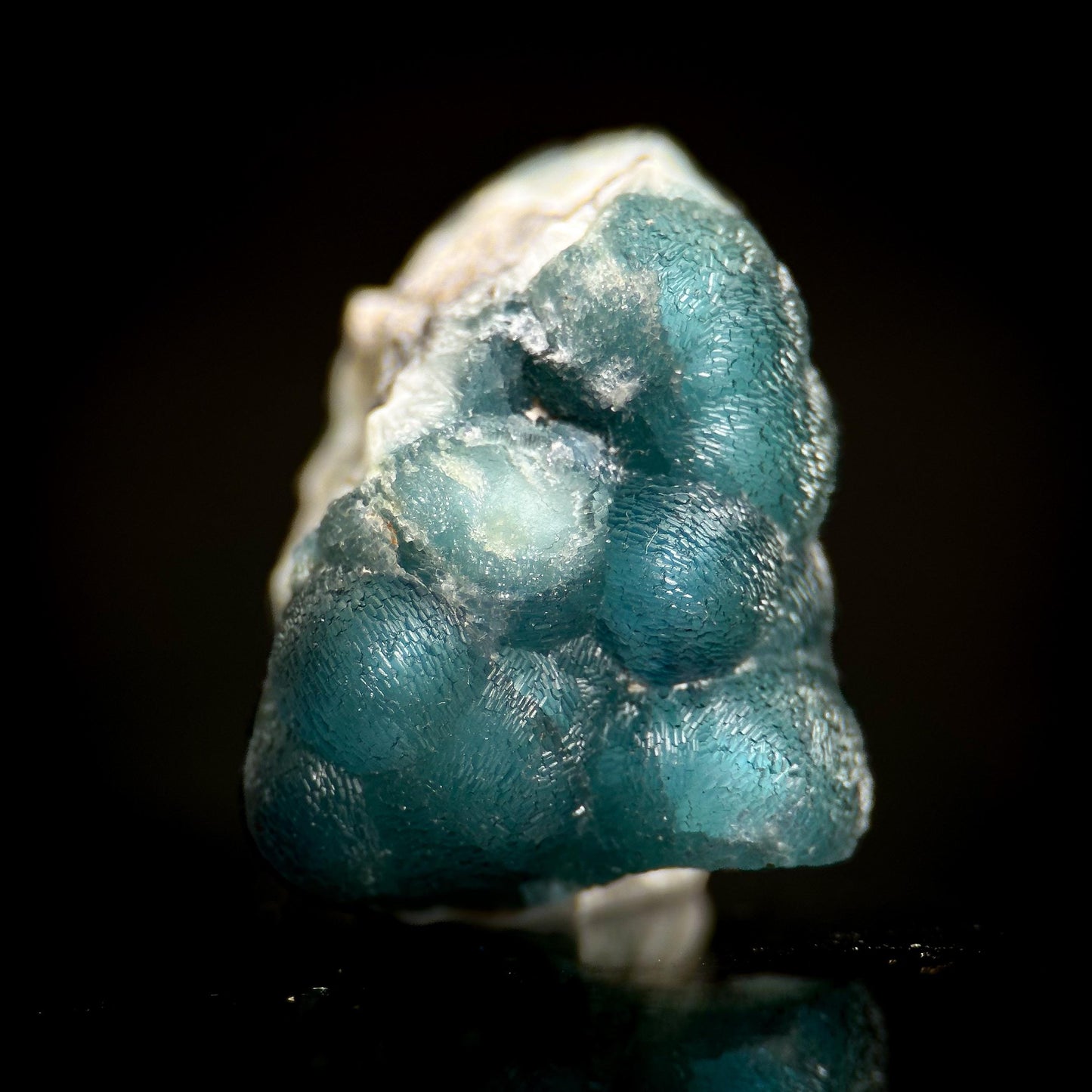 Blue Wavellite (Arkansas, USA) | crystal cluster, rare mineral specimen