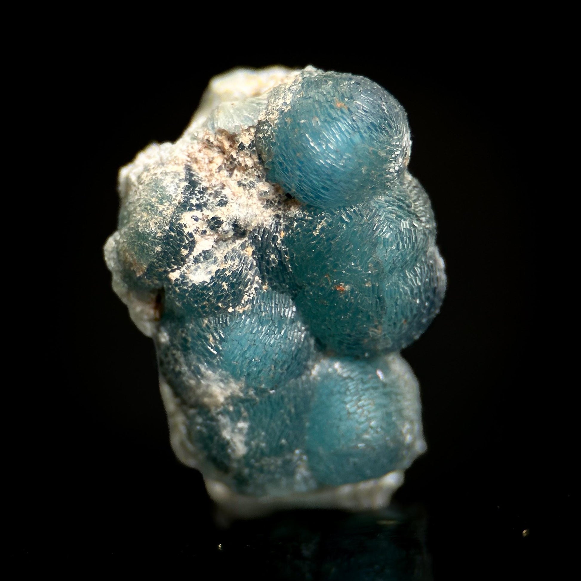 Blue Wavellite (Arkansas, USA) | crystal cluster, rare mineral specimen