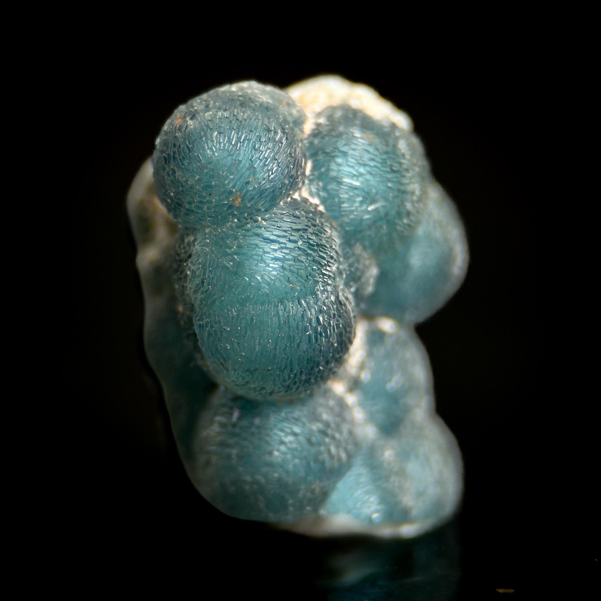 Blue Wavellite (Arkansas, USA) | crystal cluster, rare mineral specimen