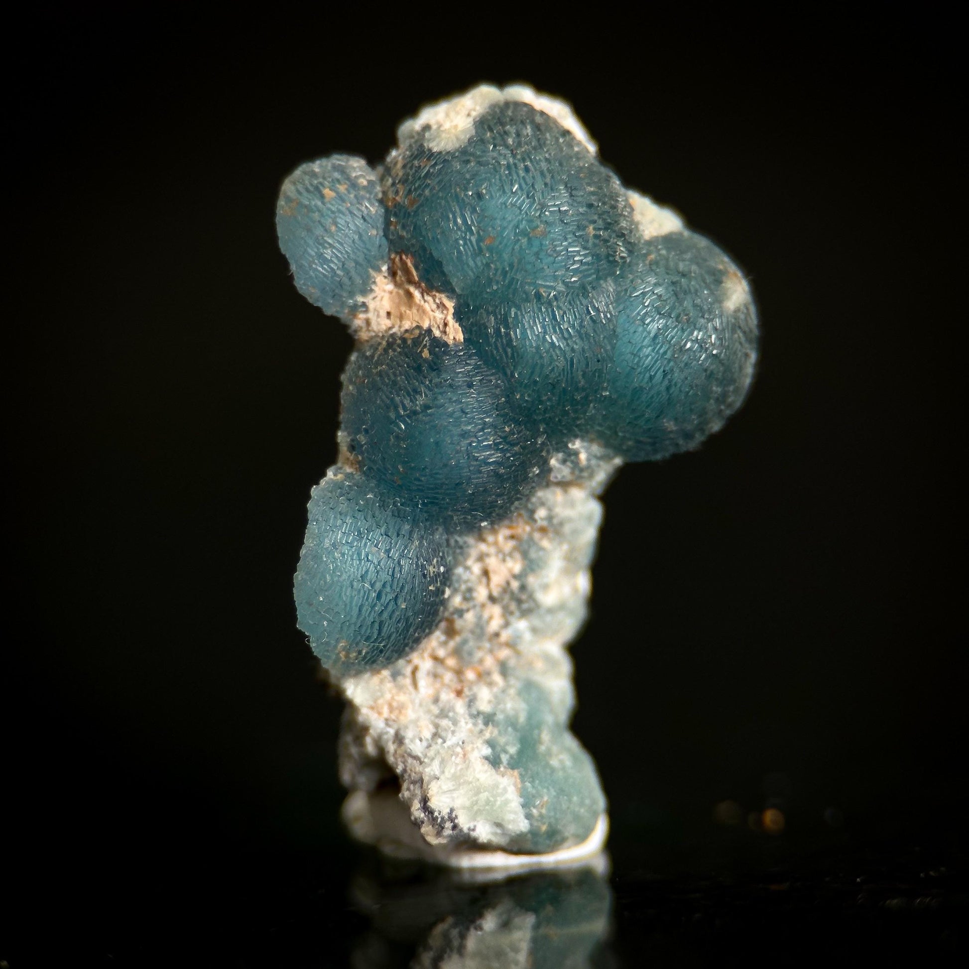 Blue Wavellite (Arkansas, USA) | crystal cluster, rare mineral specimen