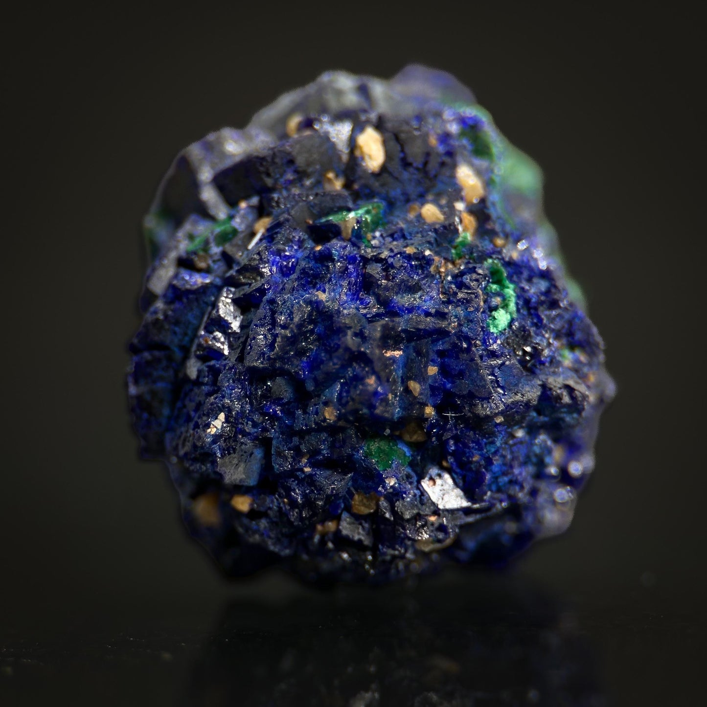 Azurite | blue crystal, mineral specimen from Chessy, France