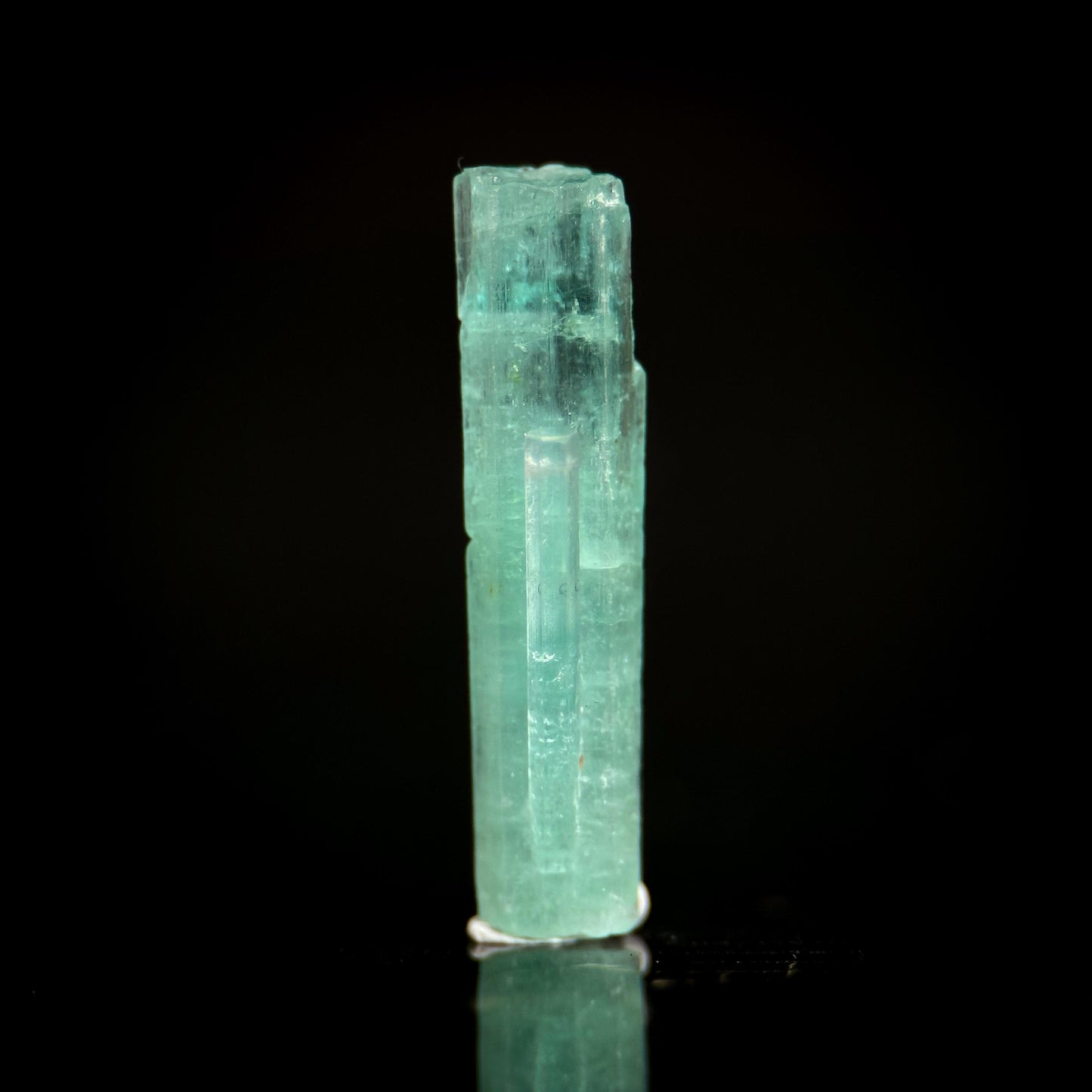 Beryl var. Emerald | natural seafoam green crystal, mineral specimen from Nigeria