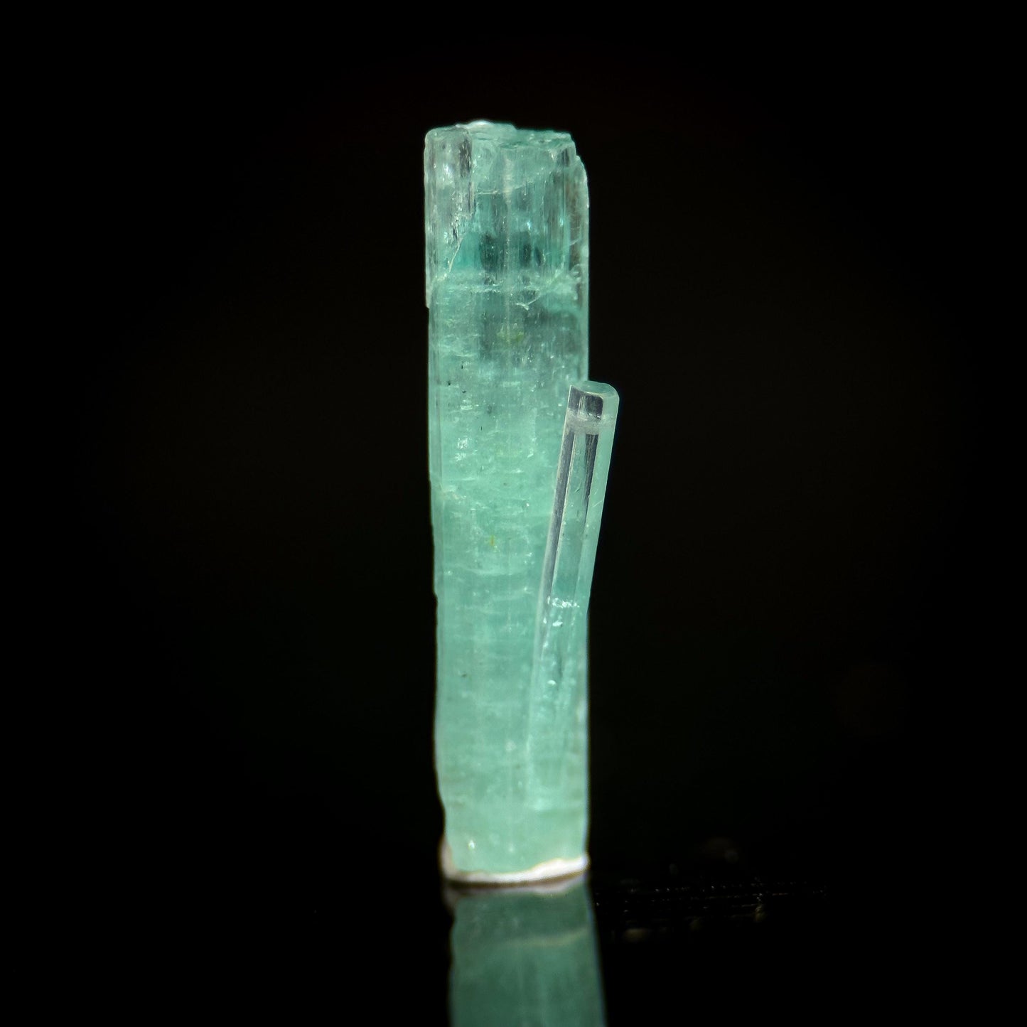 Beryl var. Emerald | natural seafoam green crystal, mineral specimen from Nigeria