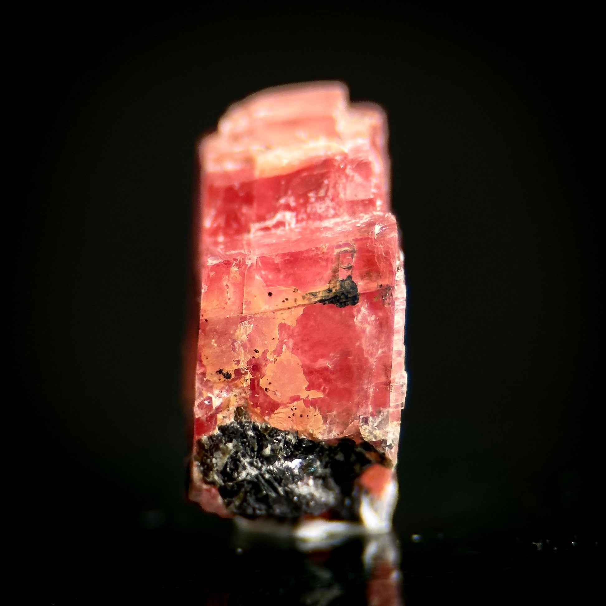 Rhodochrosite | pink crystal, rare mineral specimen from Sweet Home Mine