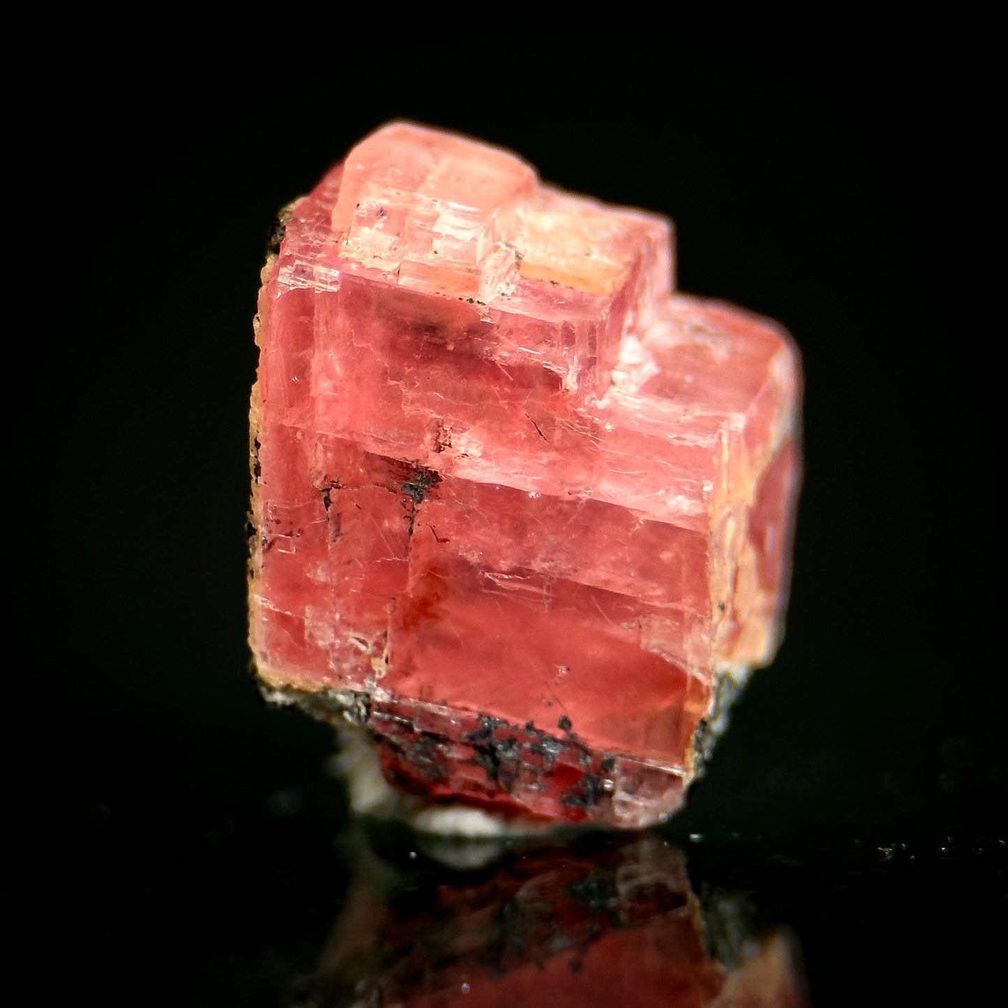 Rhodochrosite | pink crystal, rare mineral specimen from Sweet Home Mine