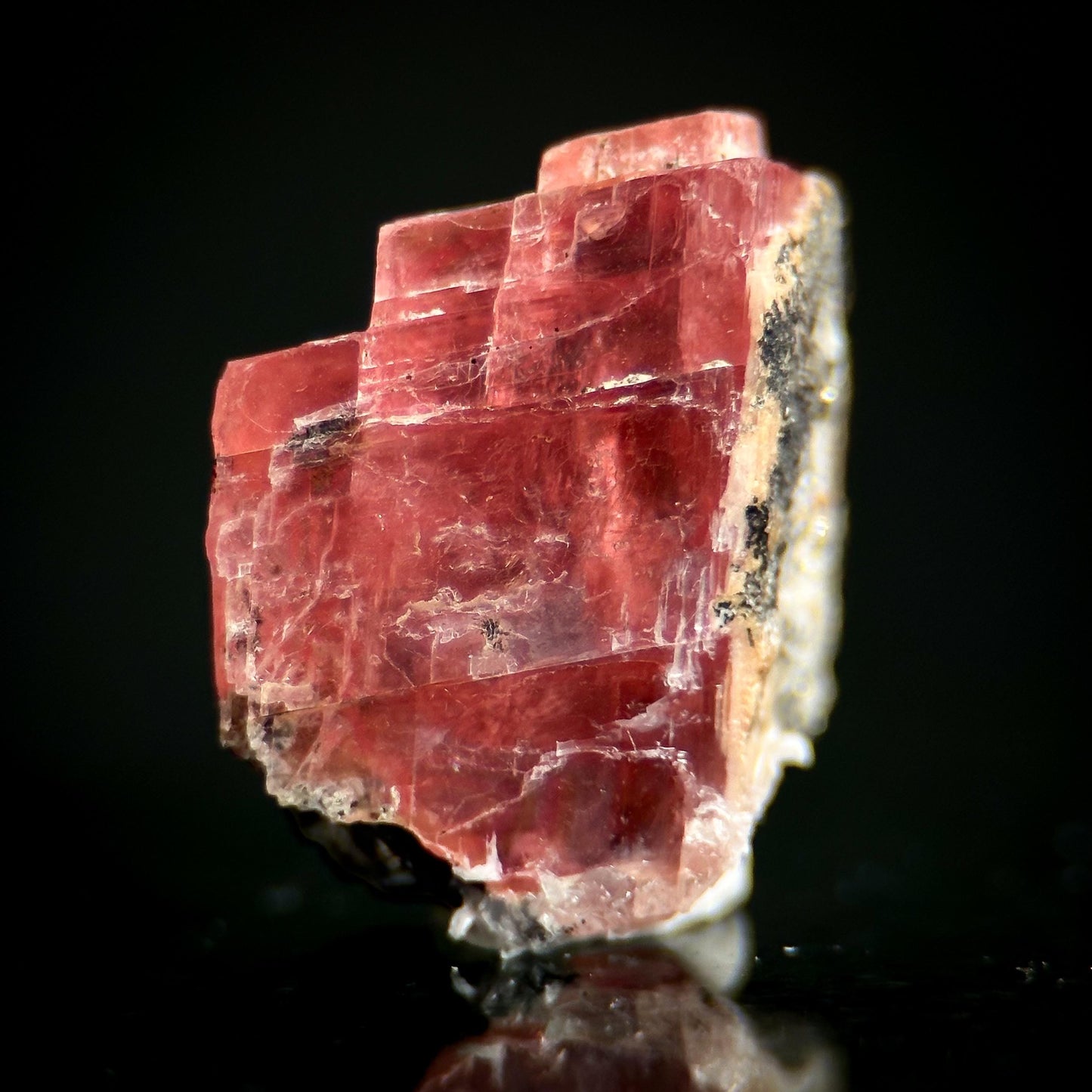 Rhodochrosite | pink crystal, rare mineral specimen from Sweet Home Mine