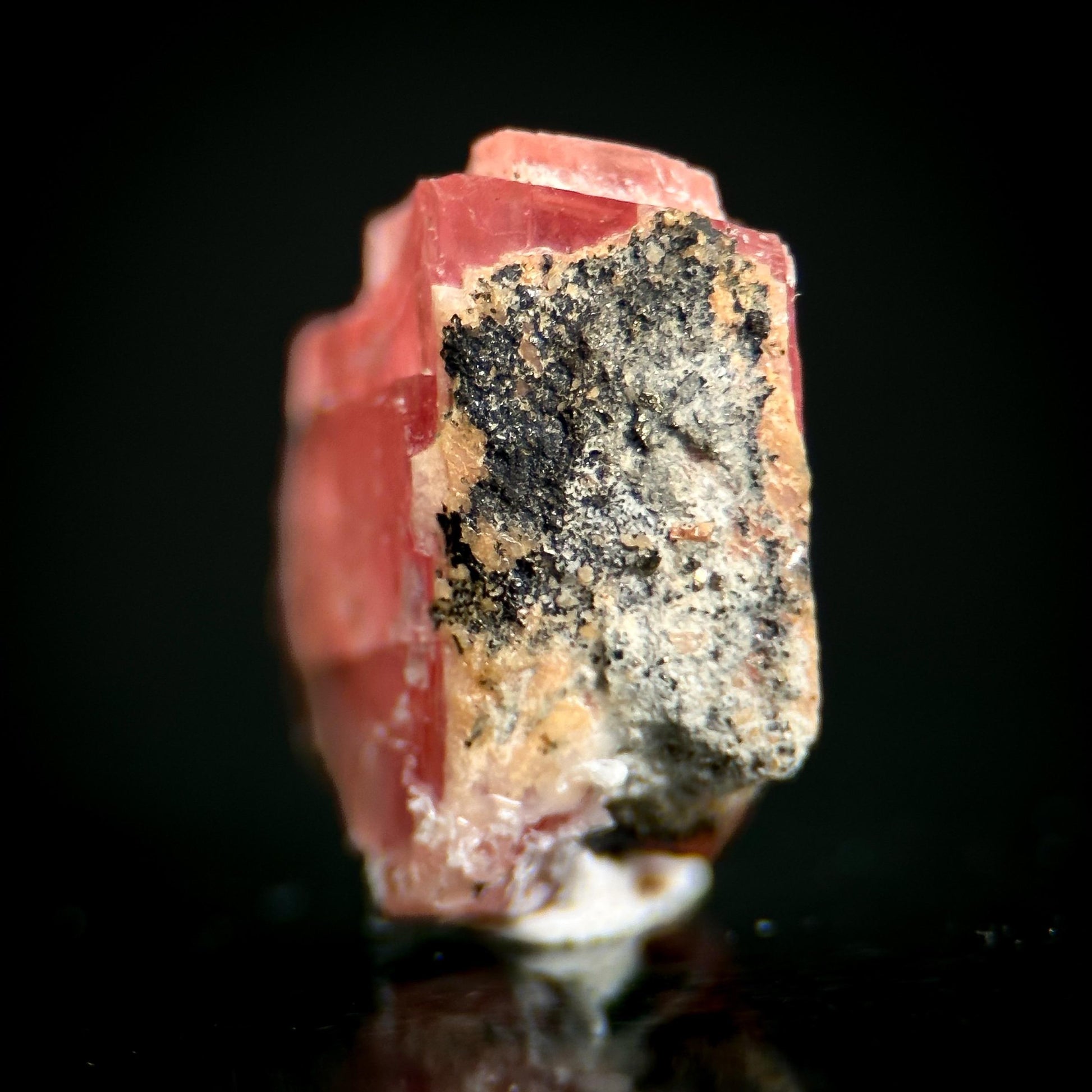 Rhodochrosite | pink crystal, rare mineral specimen from Sweet Home Mine