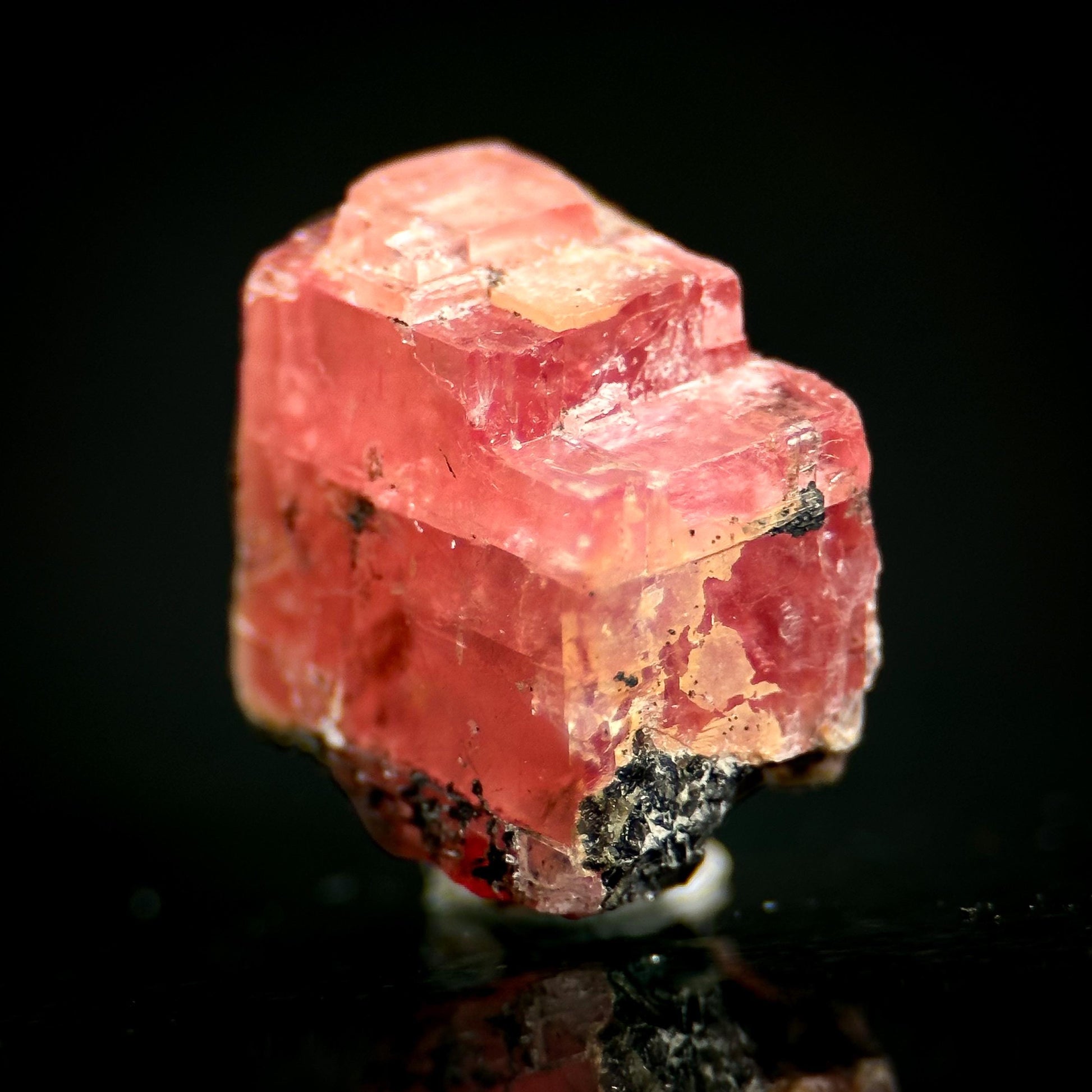Rhodochrosite | pink crystal, rare mineral specimen from Sweet Home Mine