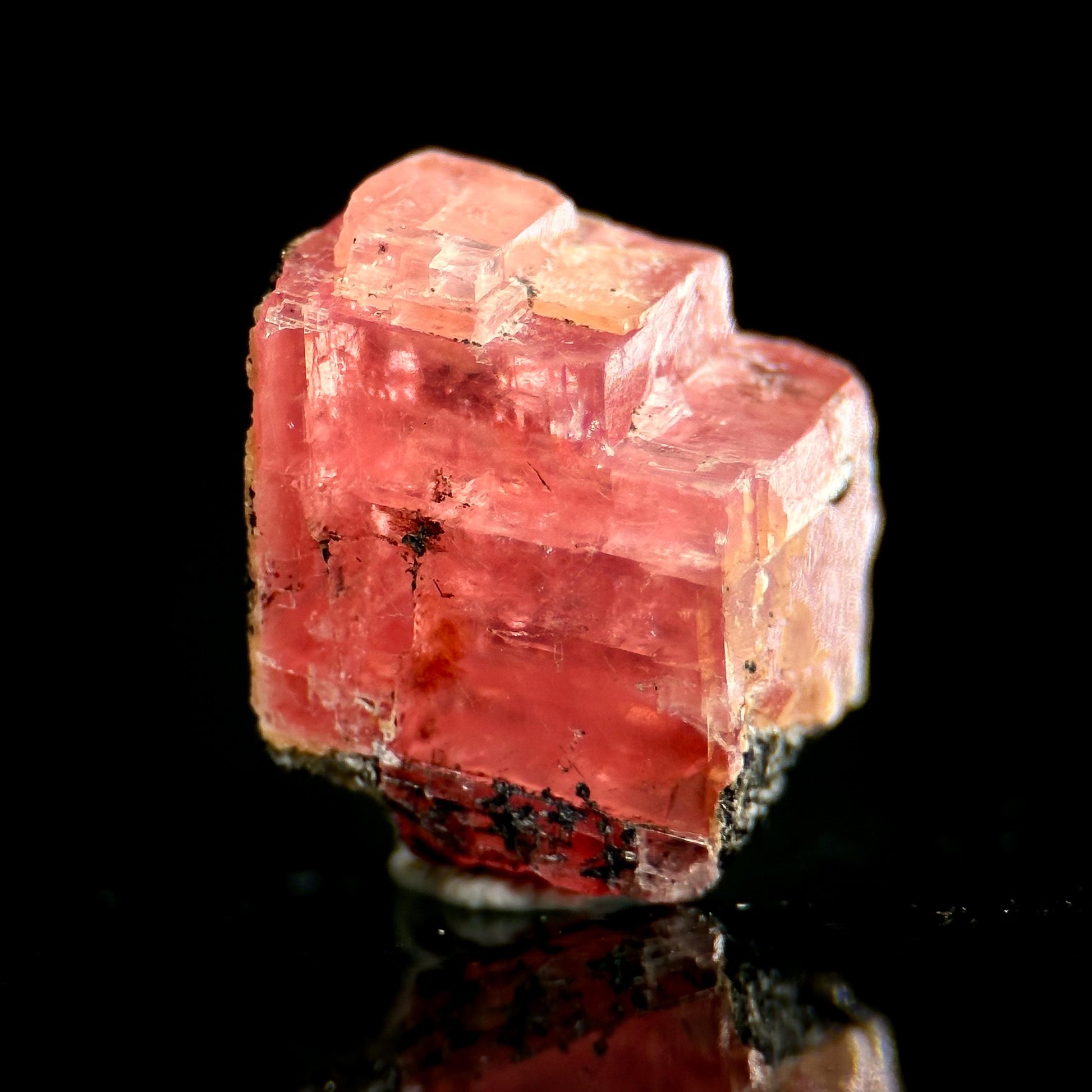 Rhodochrosite | pink crystal, rare mineral specimen from Sweet Home Mine