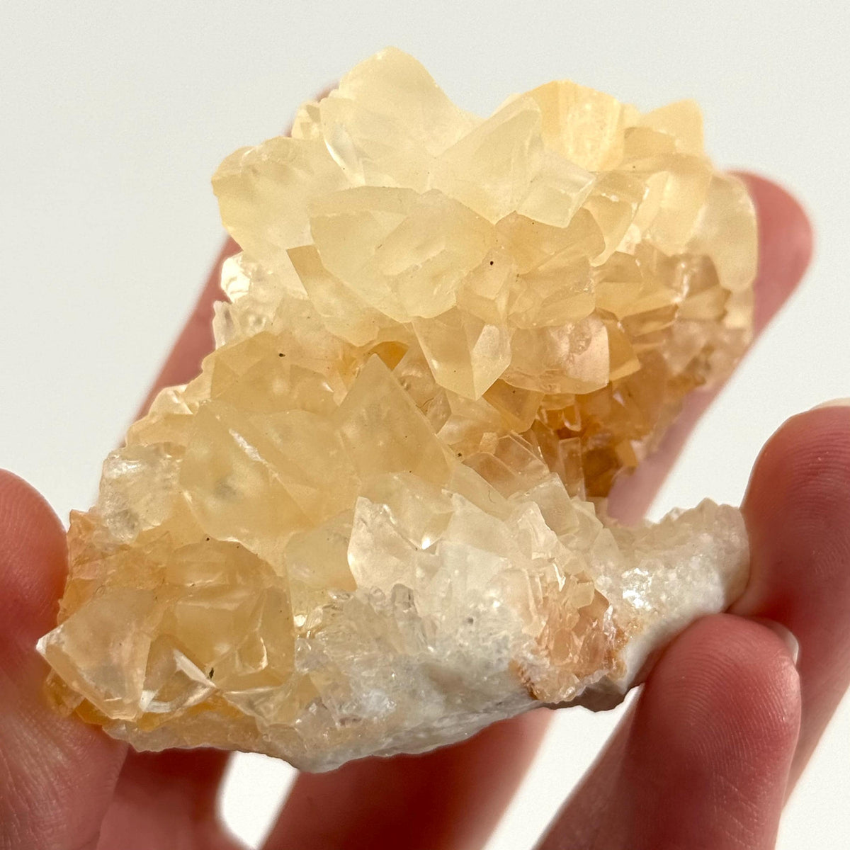 Fluorescent Calcite | UV-reactive crystal, natural mineral specimen from Indonesia