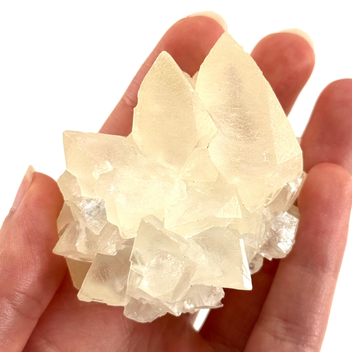 Fluorescent Calcite | UV-reactive crystal, natural mineral specimen from Indonesia