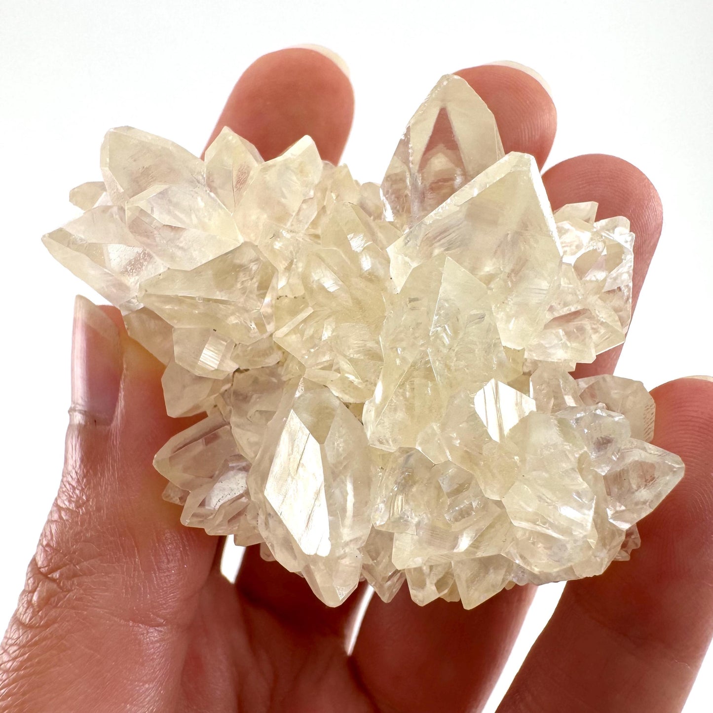 Fluorescent Calcite | UV-reactive crystal, natural mineral specimen from Indonesia