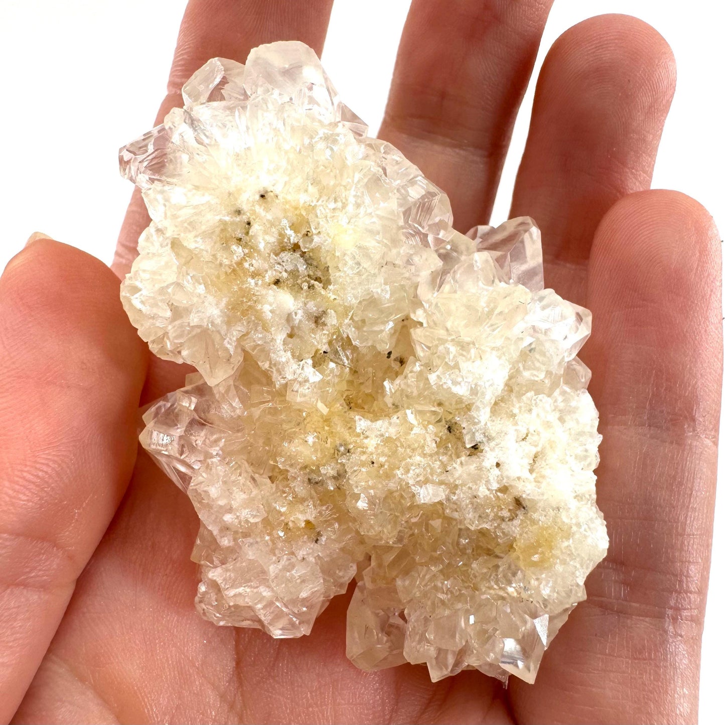 Fluorescent Calcite | UV-reactive crystal, natural mineral specimen from Indonesia